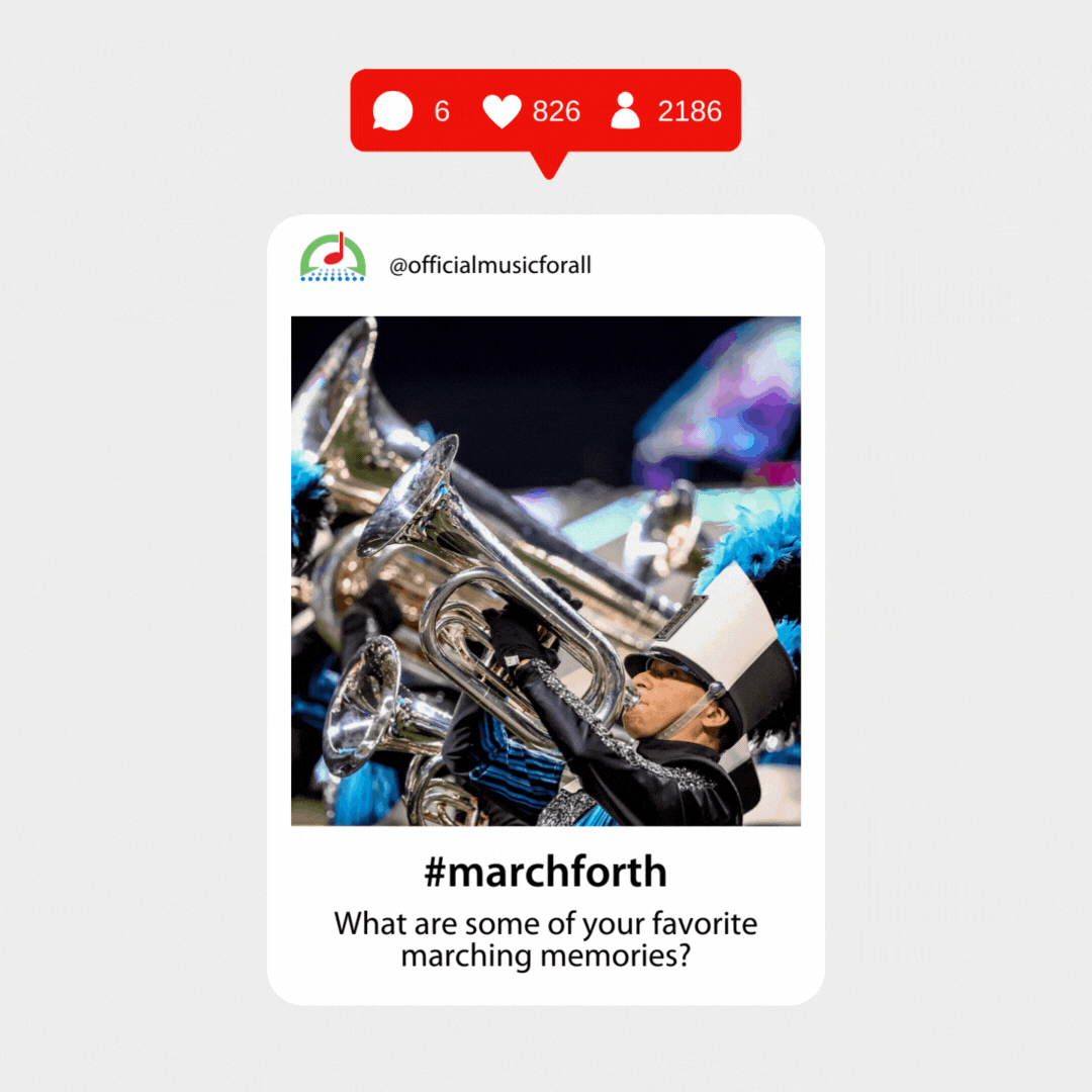 Final #marchforth social media graphic