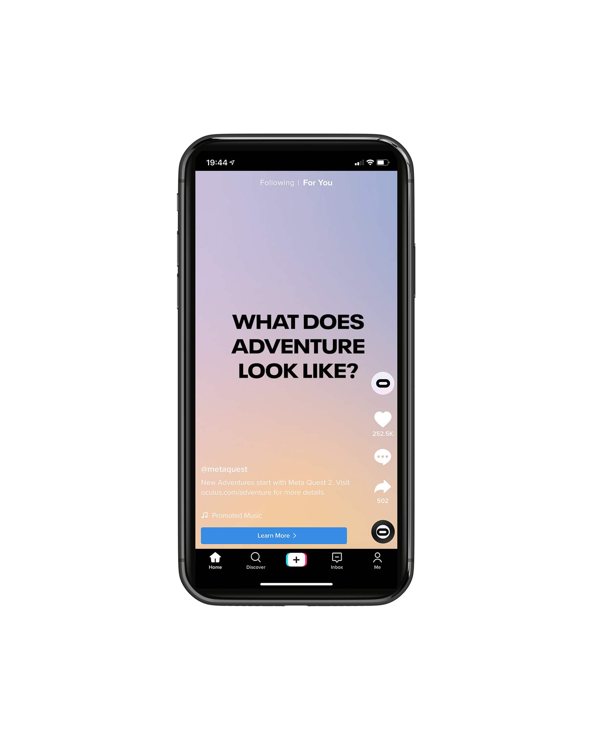 TikTok video ad