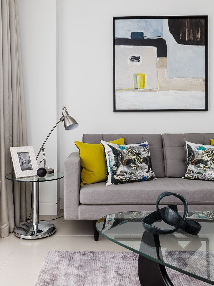 Artwork in showhome