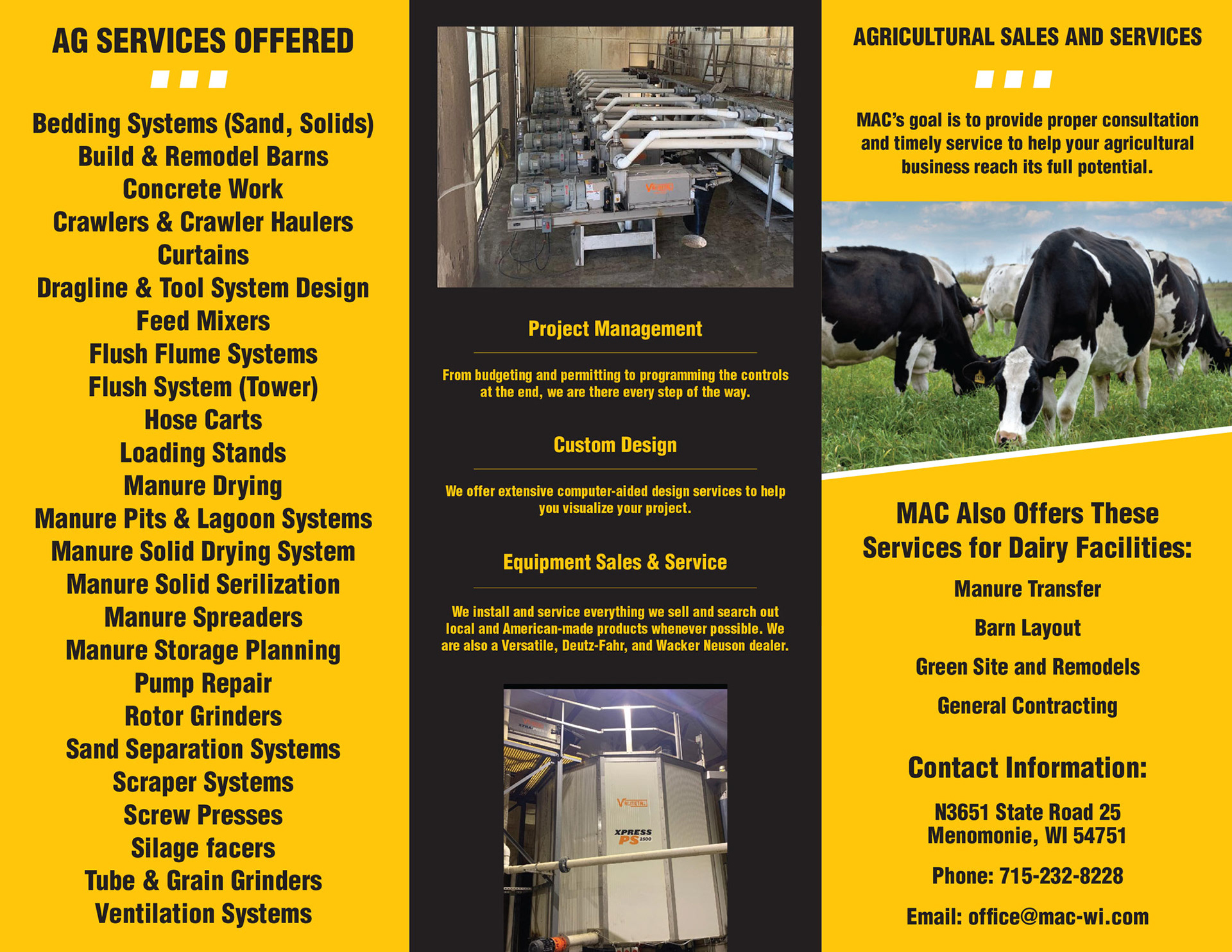 Ag Brochure Back
