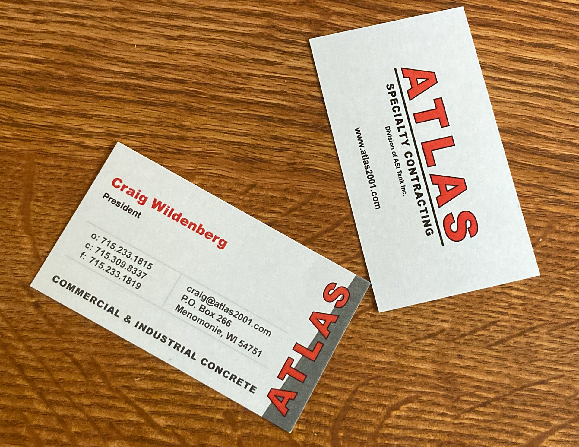 Printed Business Cards