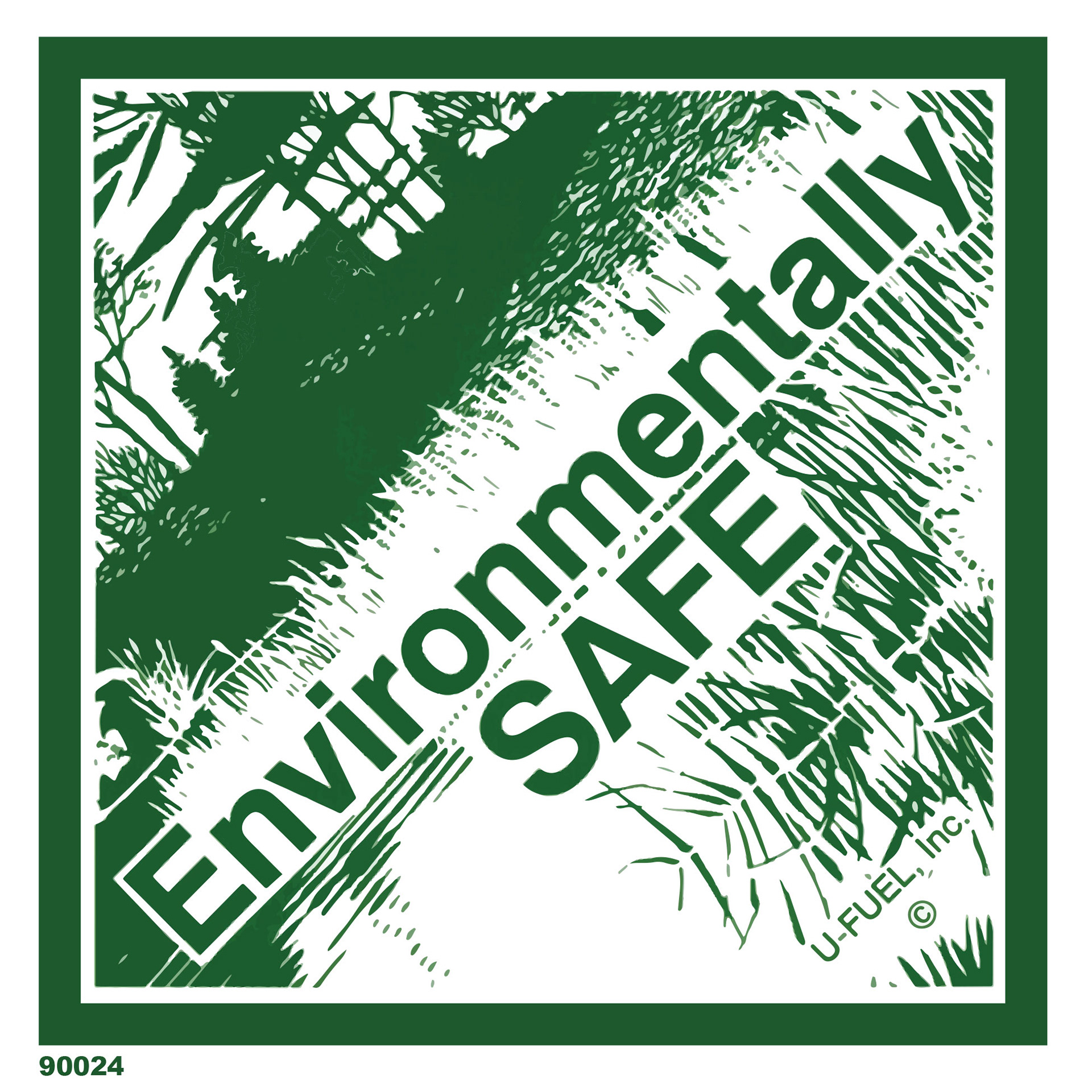 Environmentally Safe Vinyl Label for U-Fuel