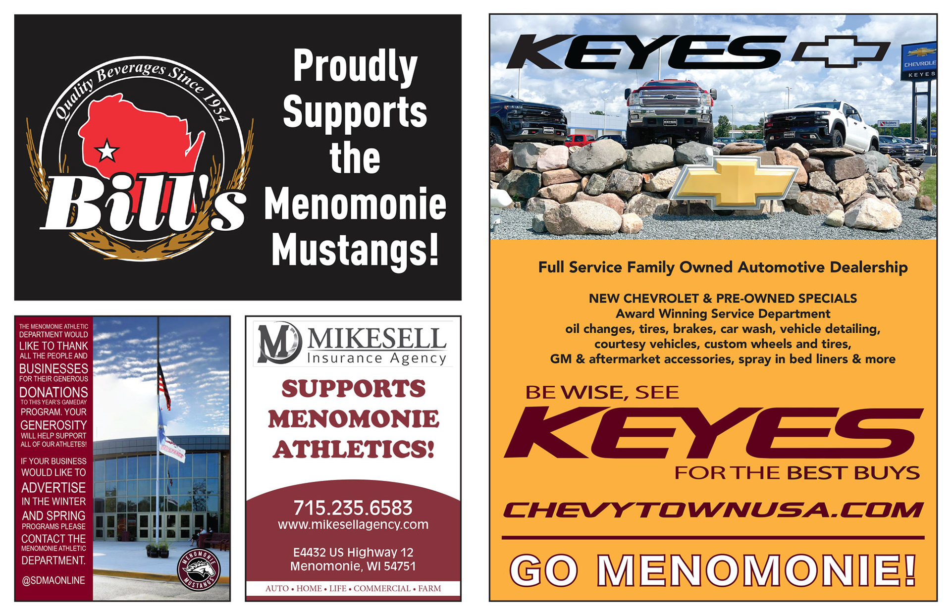MHS Fall 2022 Athletic Program Spread 3 (Page 14 & Page 3)