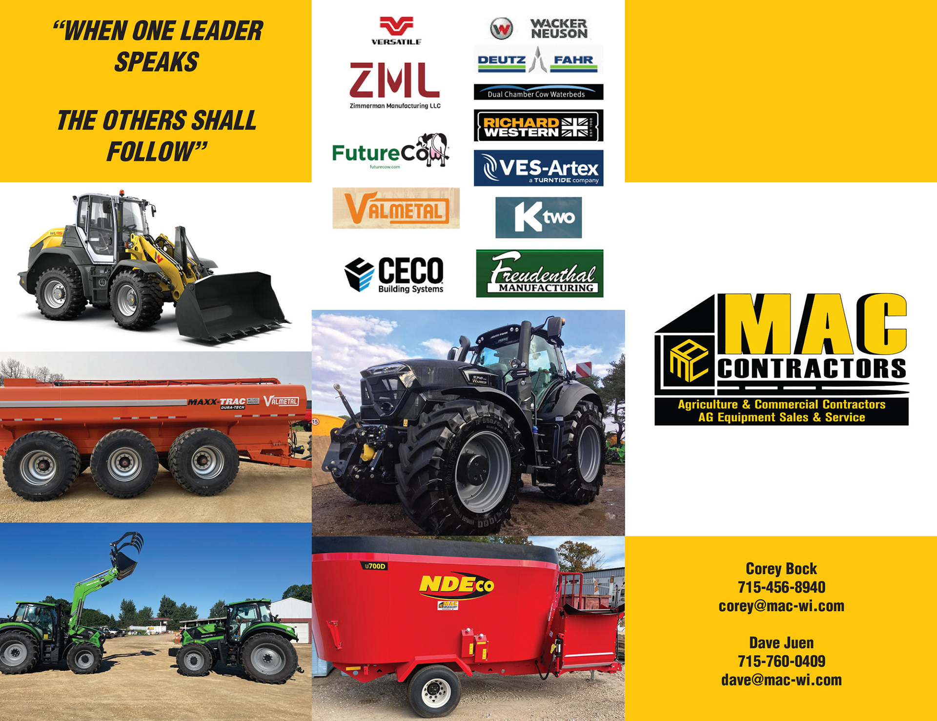 Ag Brochure Front