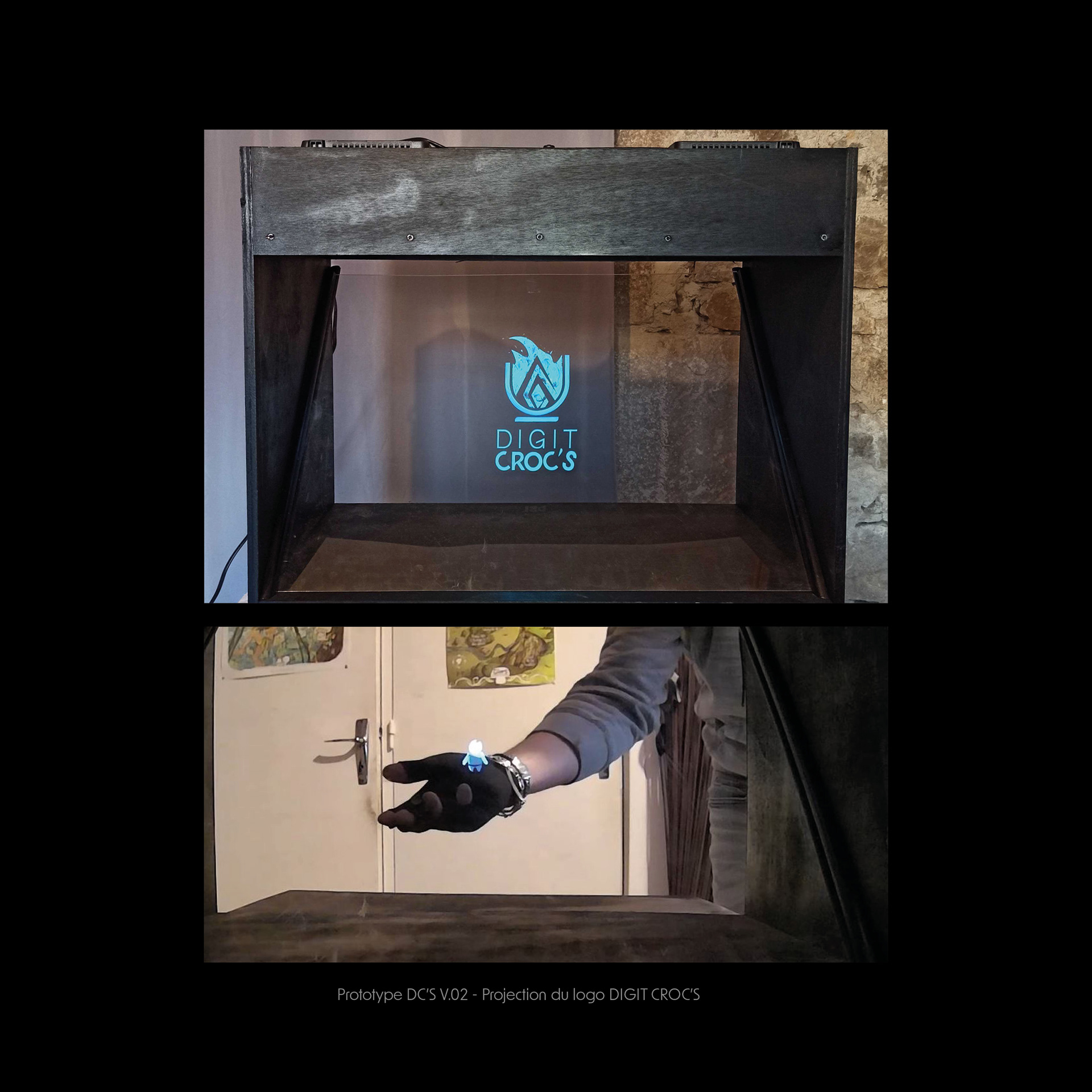 exemple de projecteur holographique