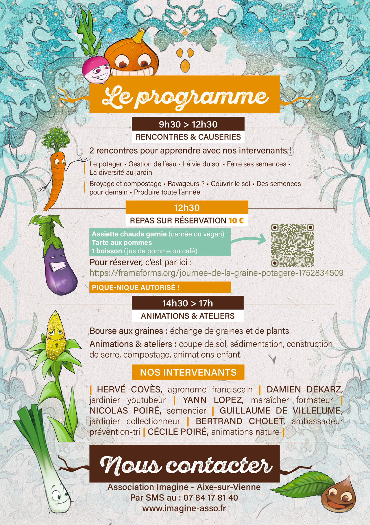 Journée de la Graine Potagère 2025 - Aixe sur Vienne