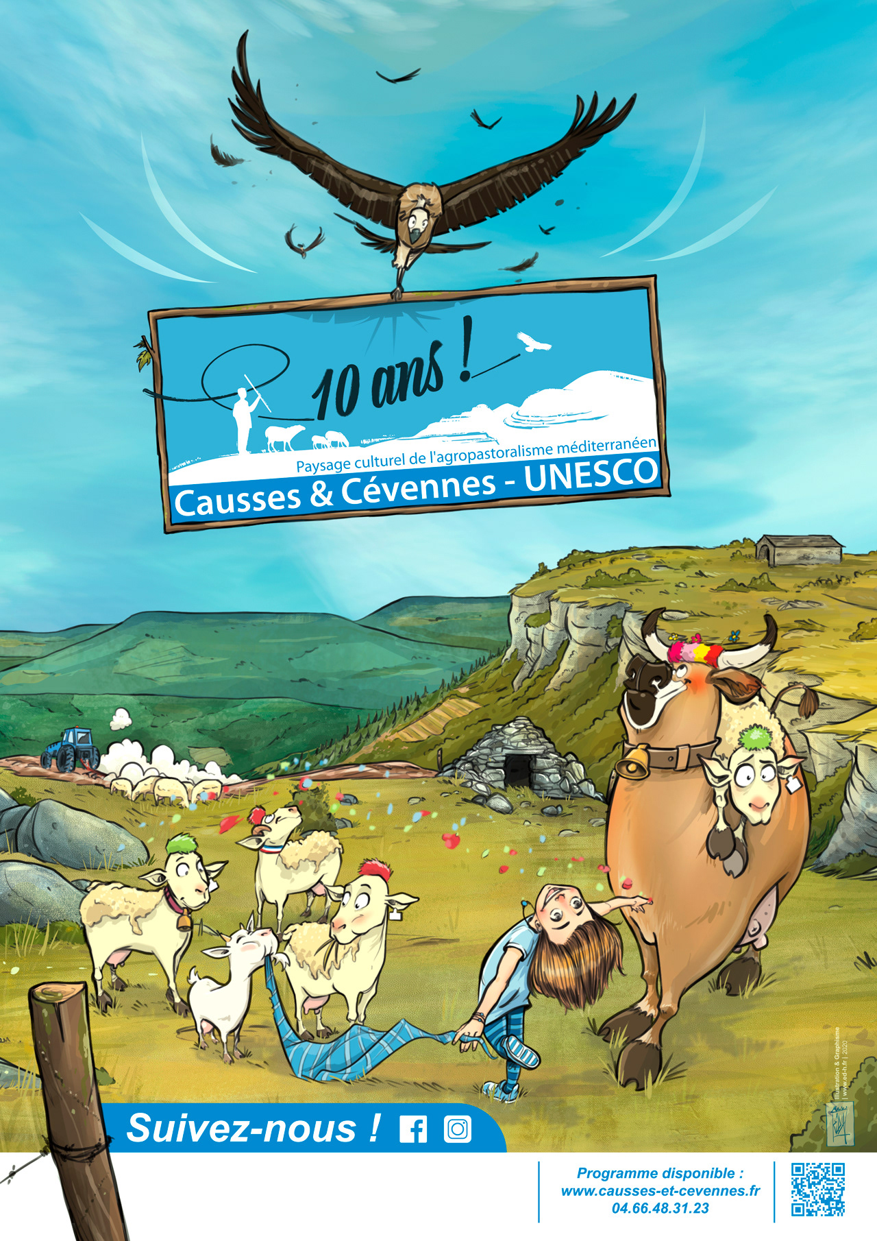 10 ans de Causses et Cévennes - Unesco