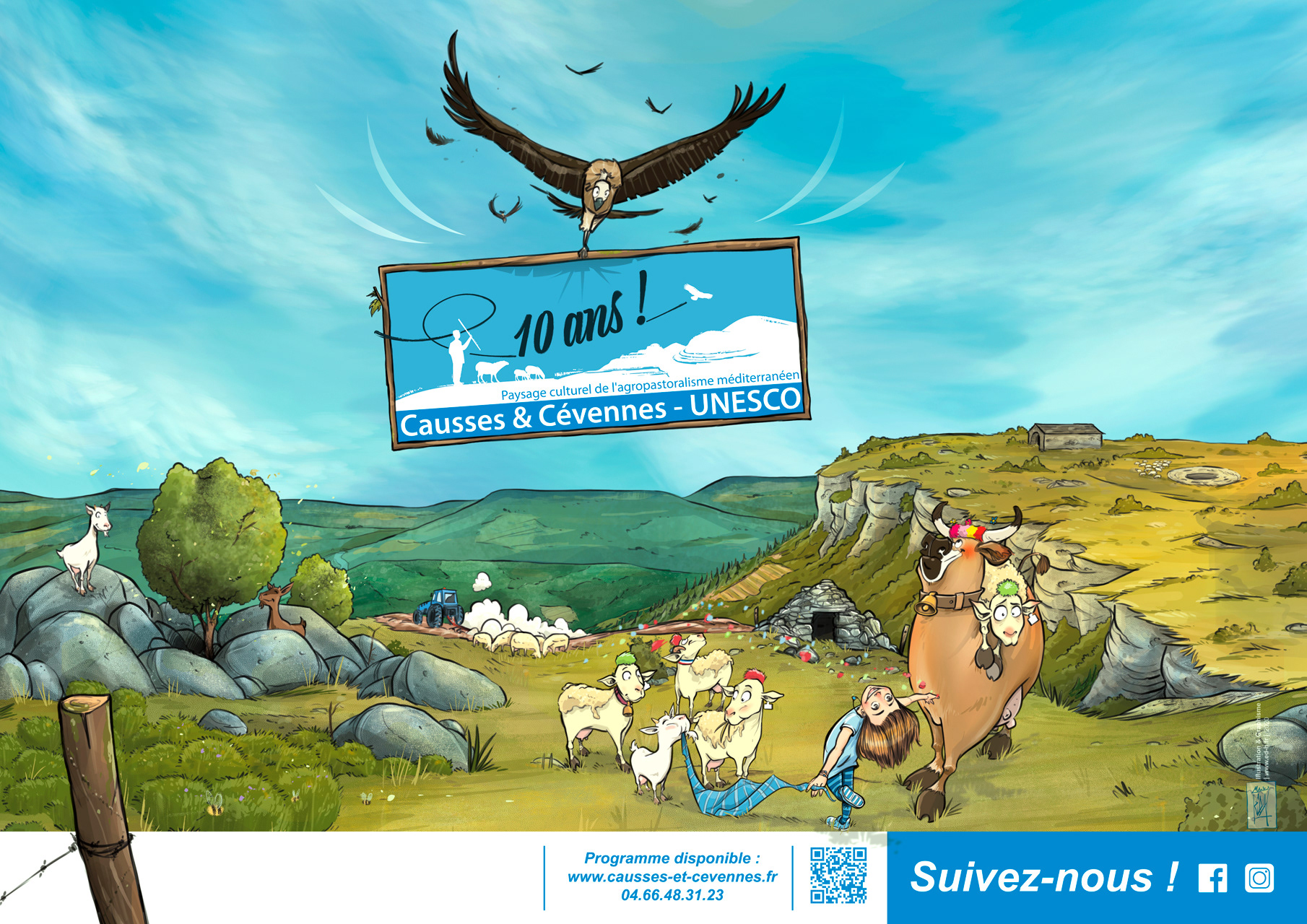 10 ans de Causses et Cévennes - Unesco