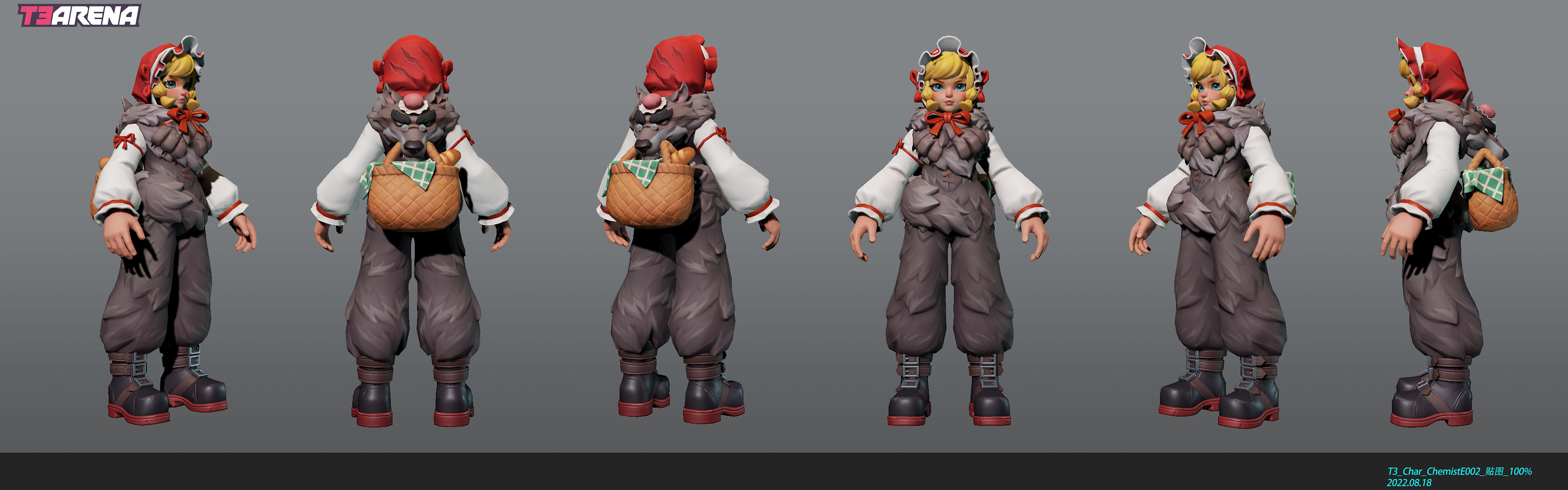 Screencap from Unity3D. Textured in Substance Painter