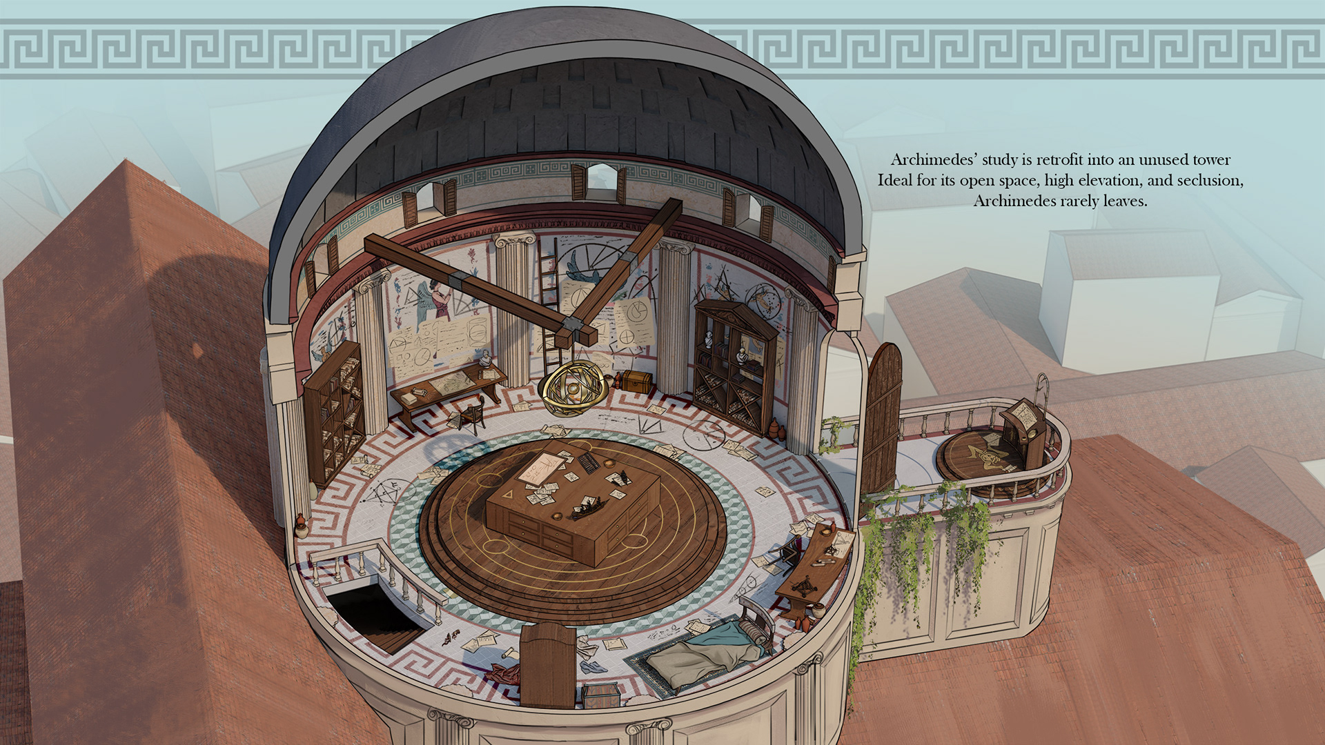 Archimedes' Study