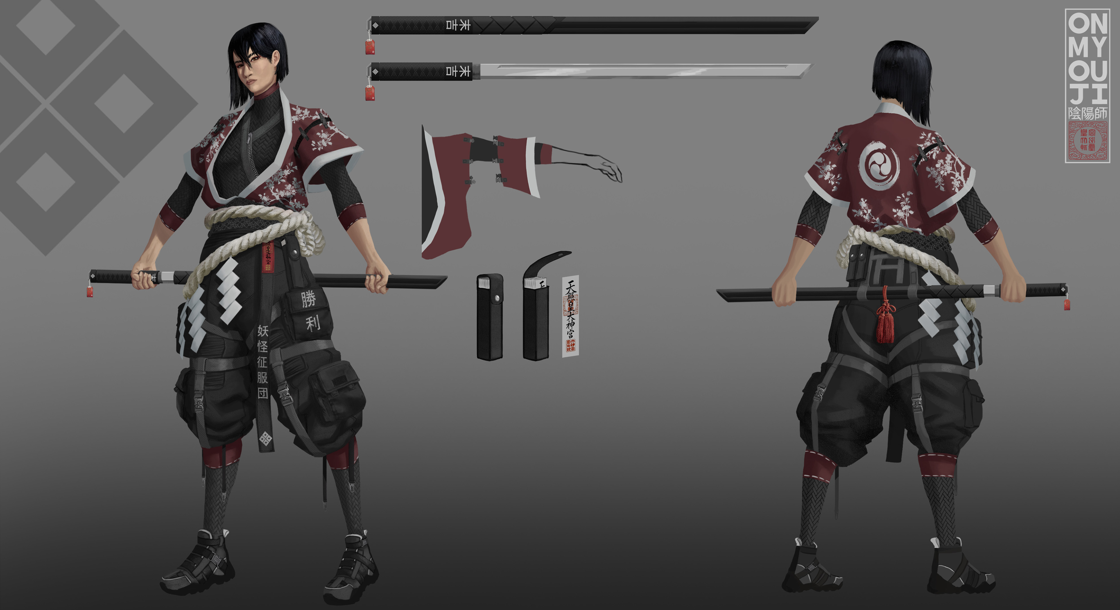Onmyouji - Tomoe Turnaround