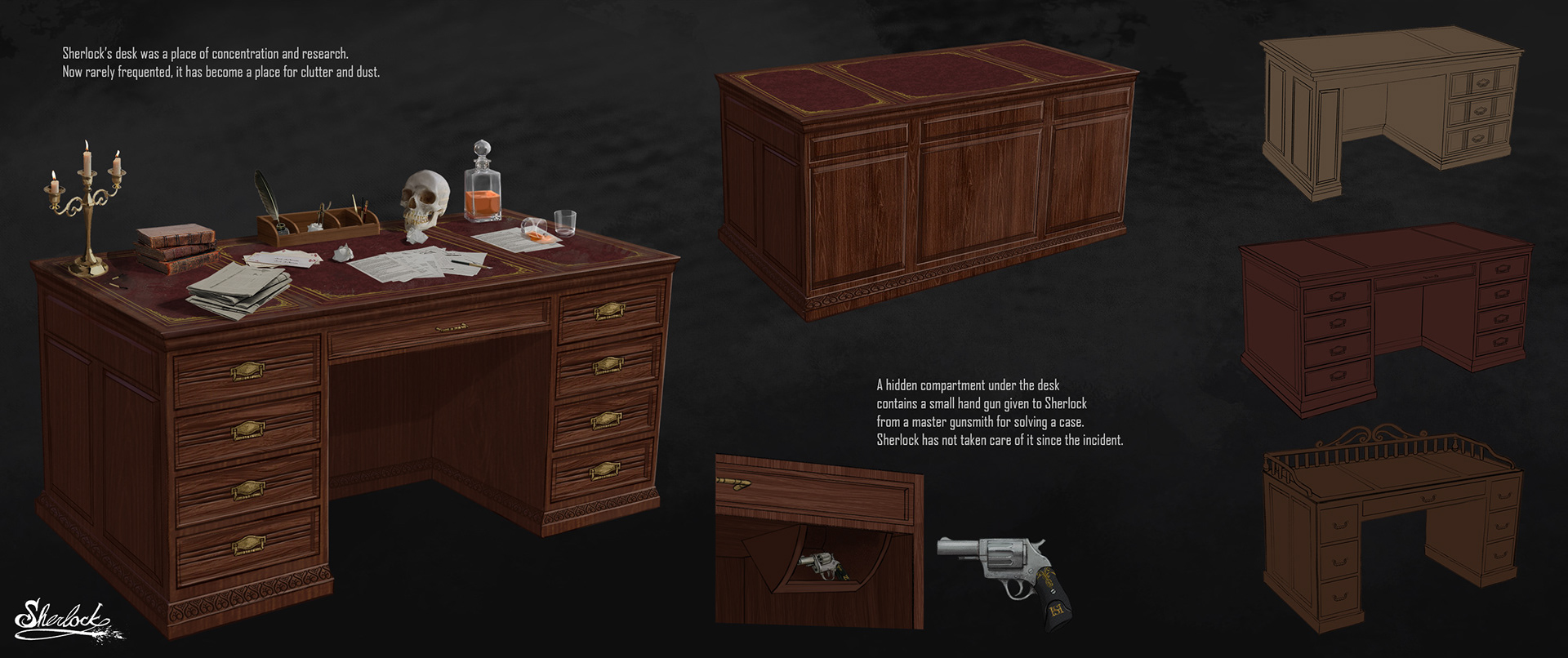Sherlock's Desk