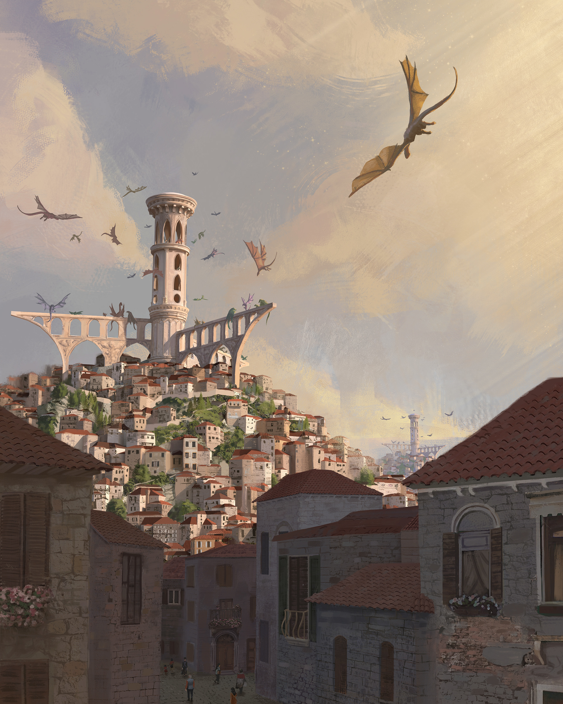 Dragon's Rise - Environment Design