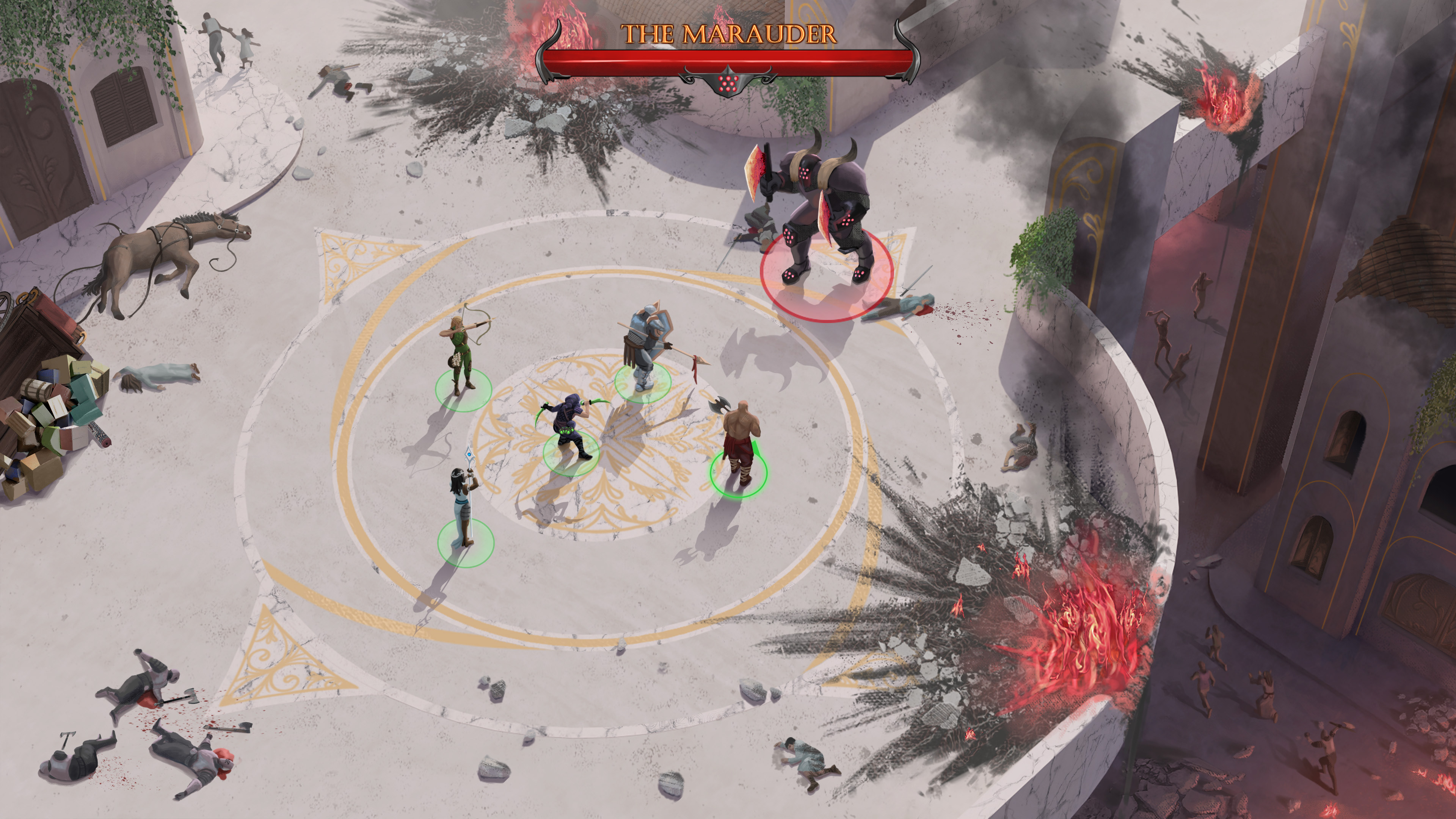 Endeavor ARPG - In Game Mock Up