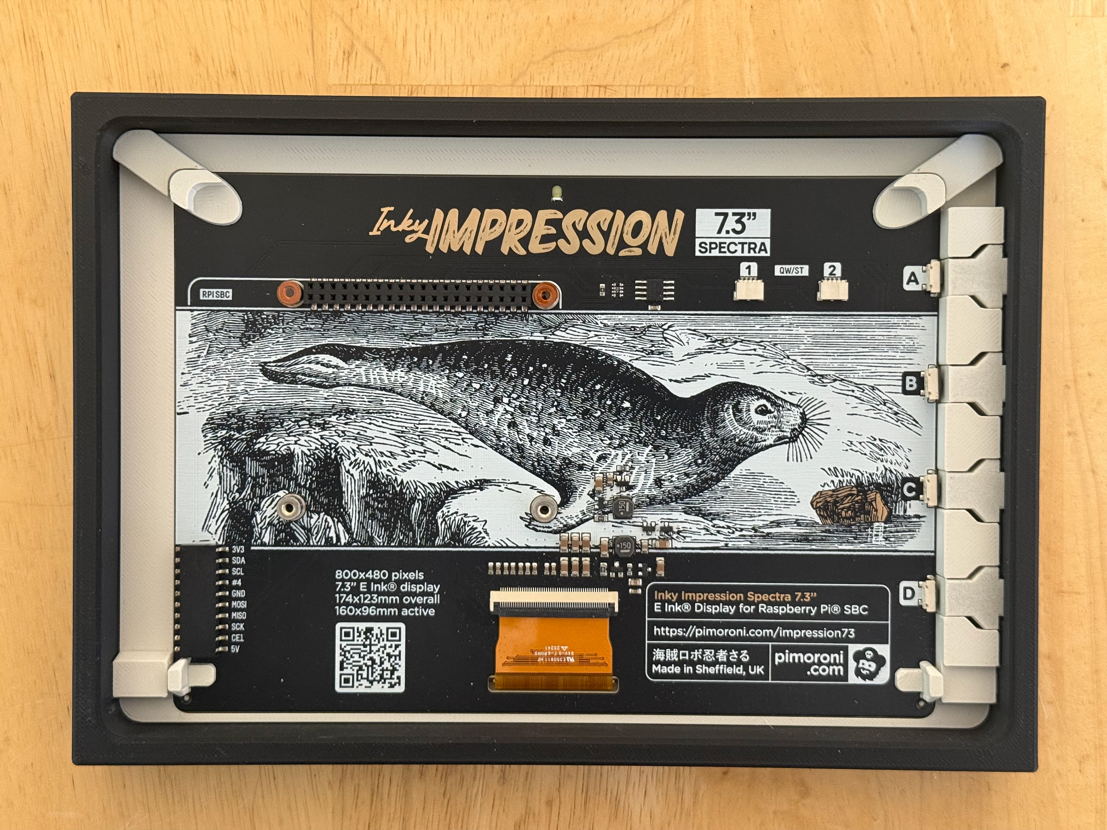 Pins in, everything is secure!