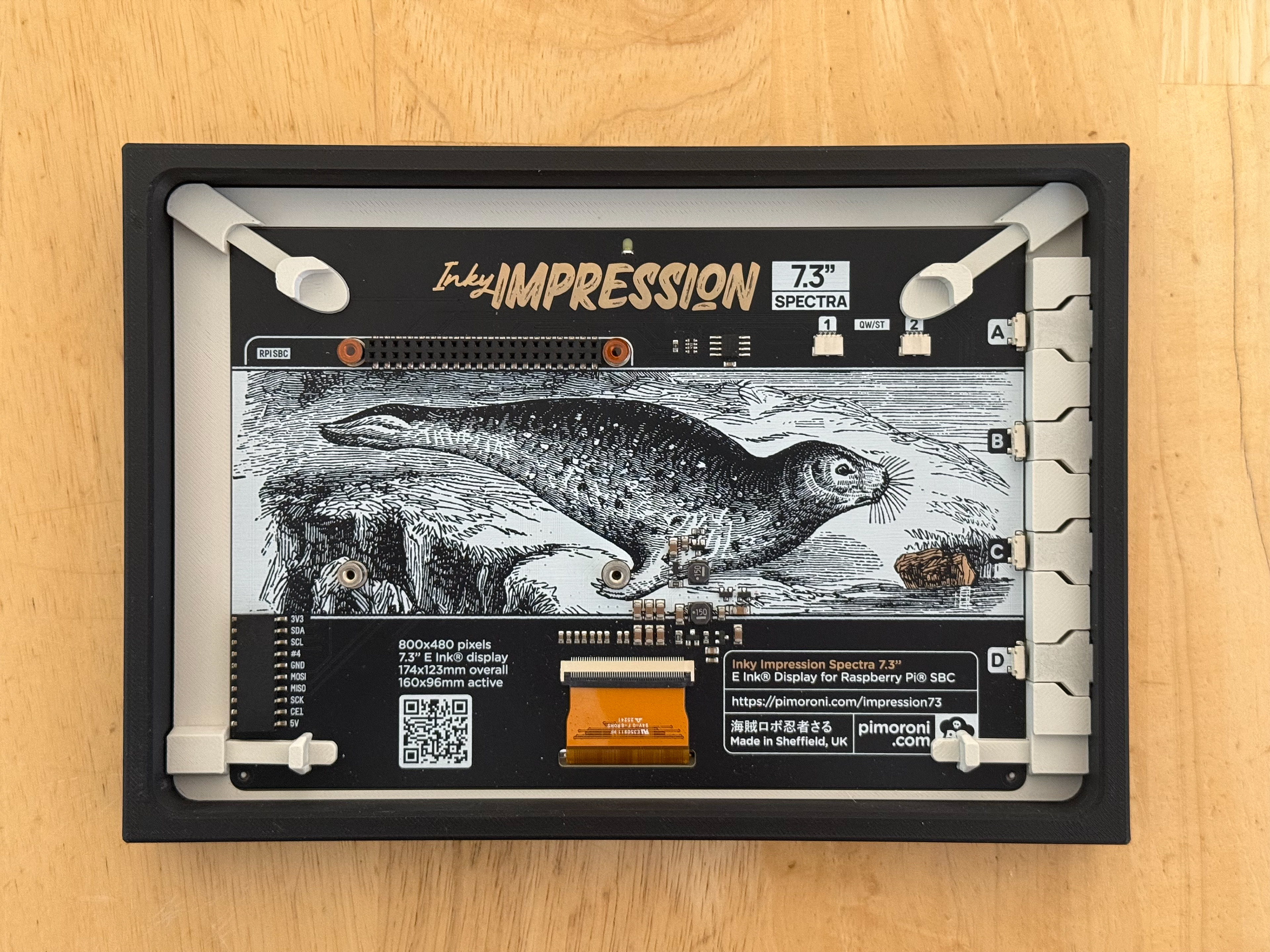 Pins out, ready to disassemble.