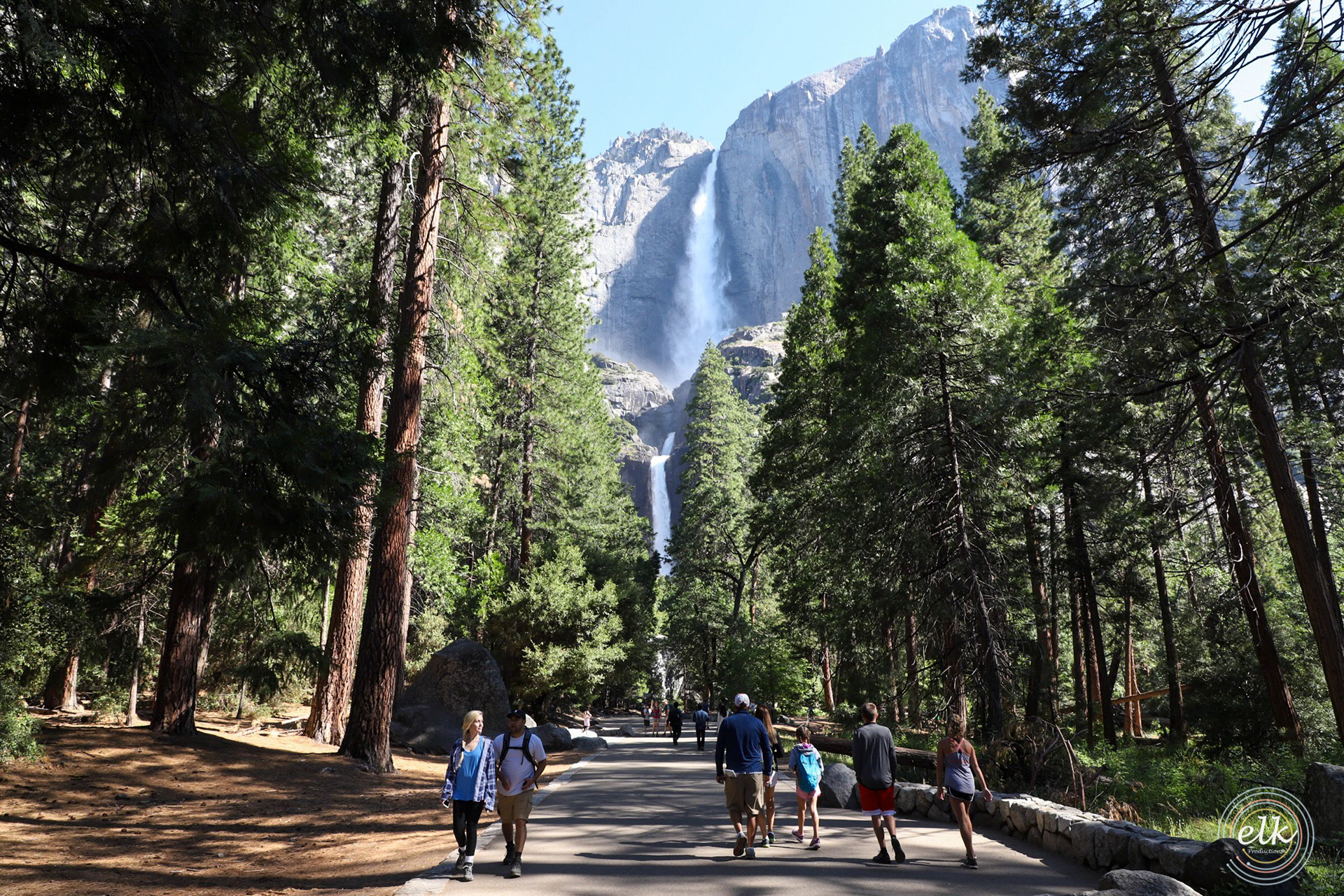 Yosemite Falls. Yosemite NP, CA.