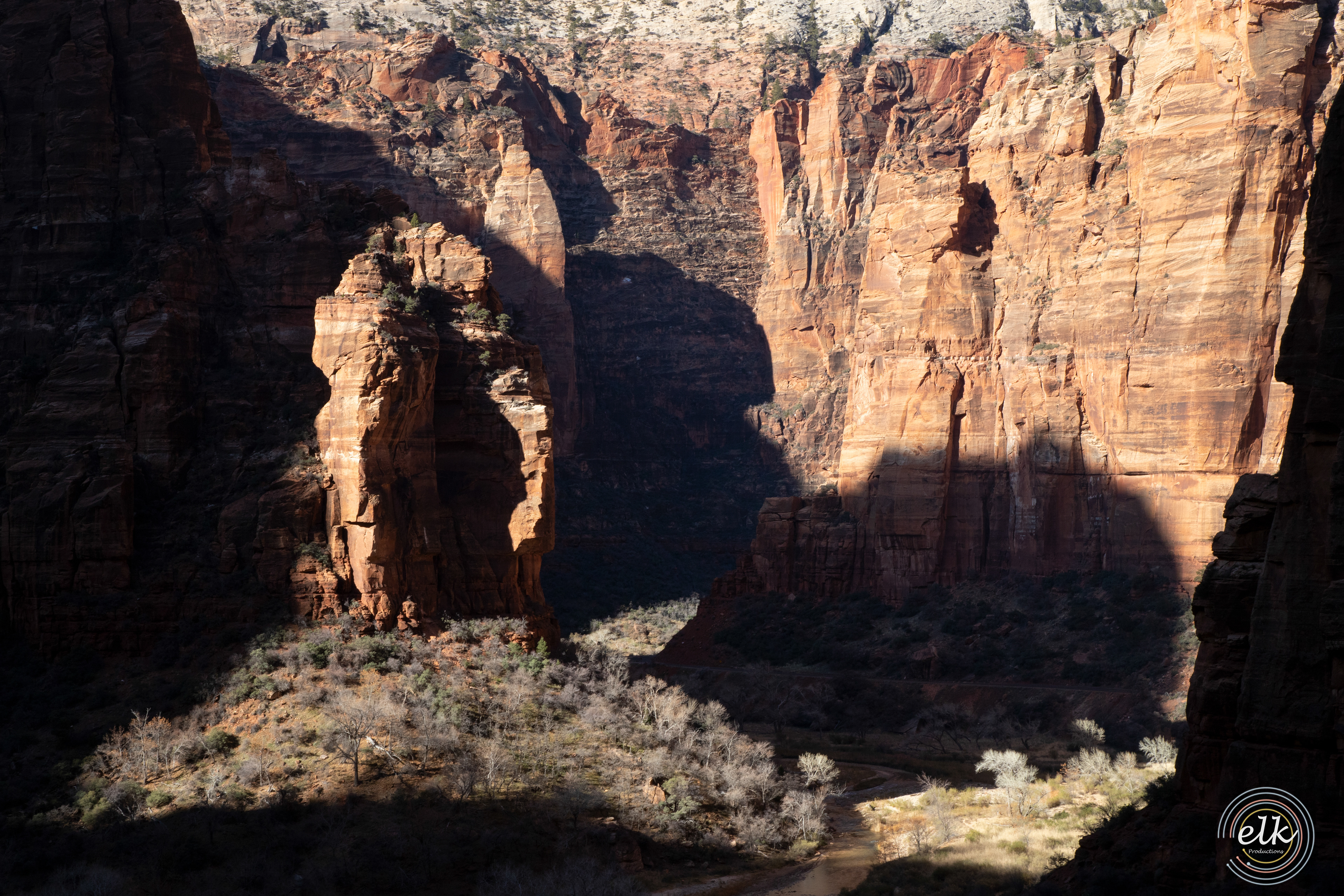 Shade cast 2. Zion NP, UT.
