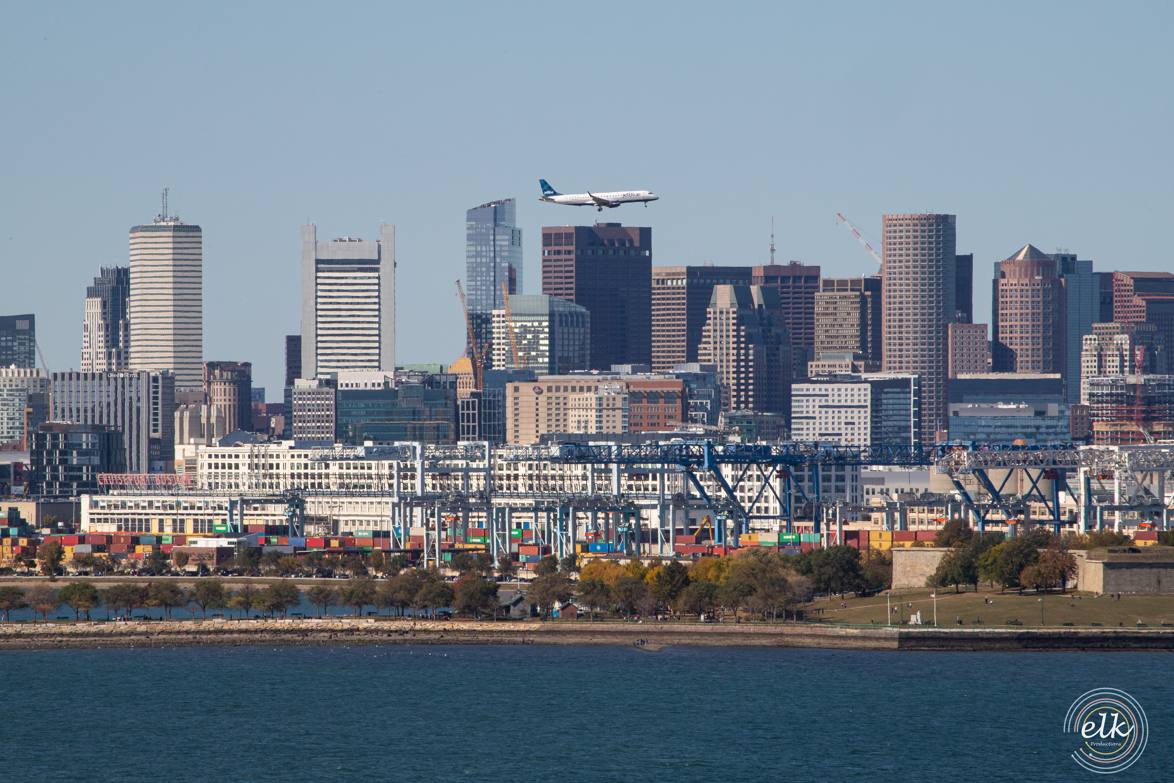 Boston skyline 2. Boston, MA.