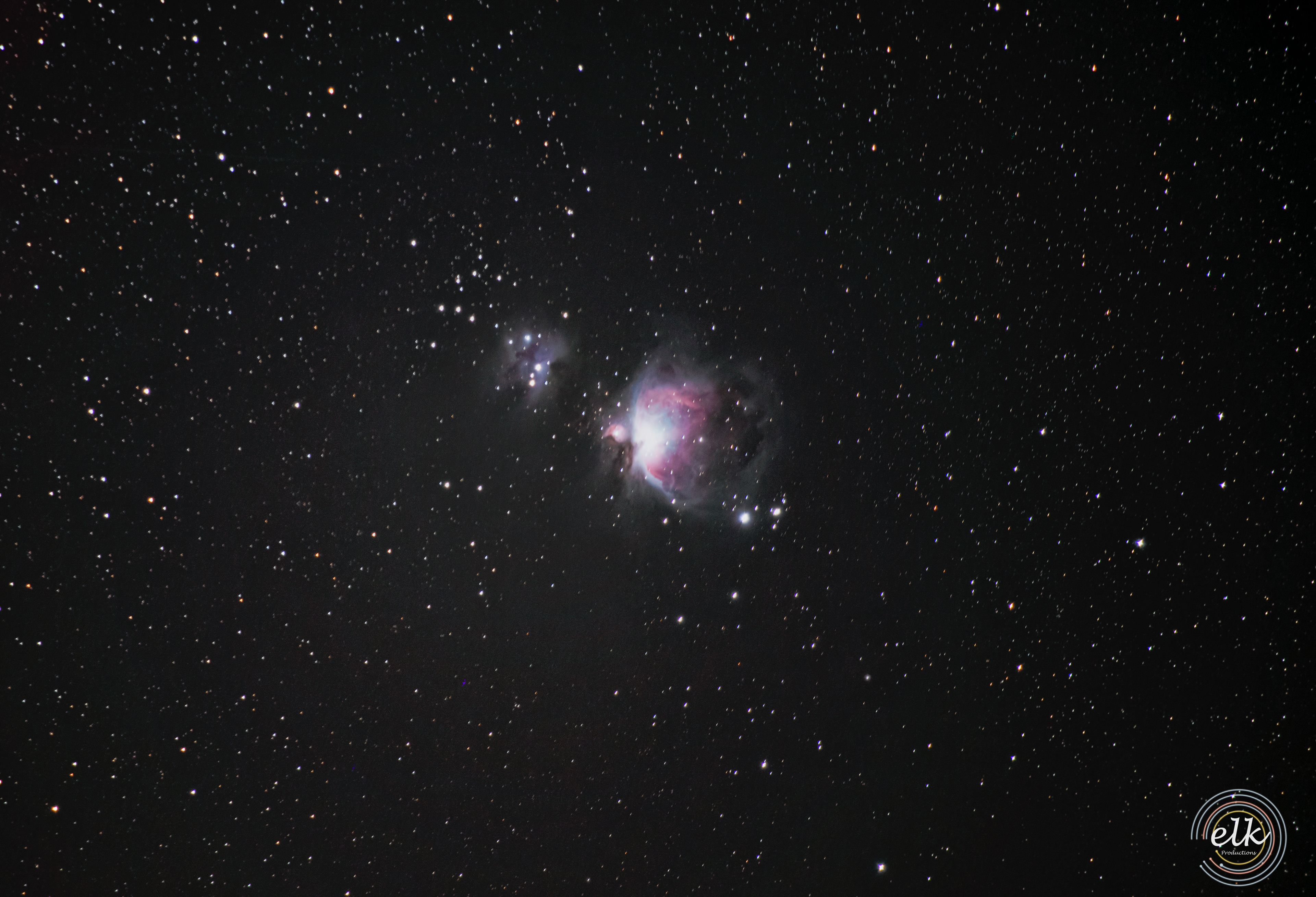 The Orion Nebula. Shenandoah NP, VA.