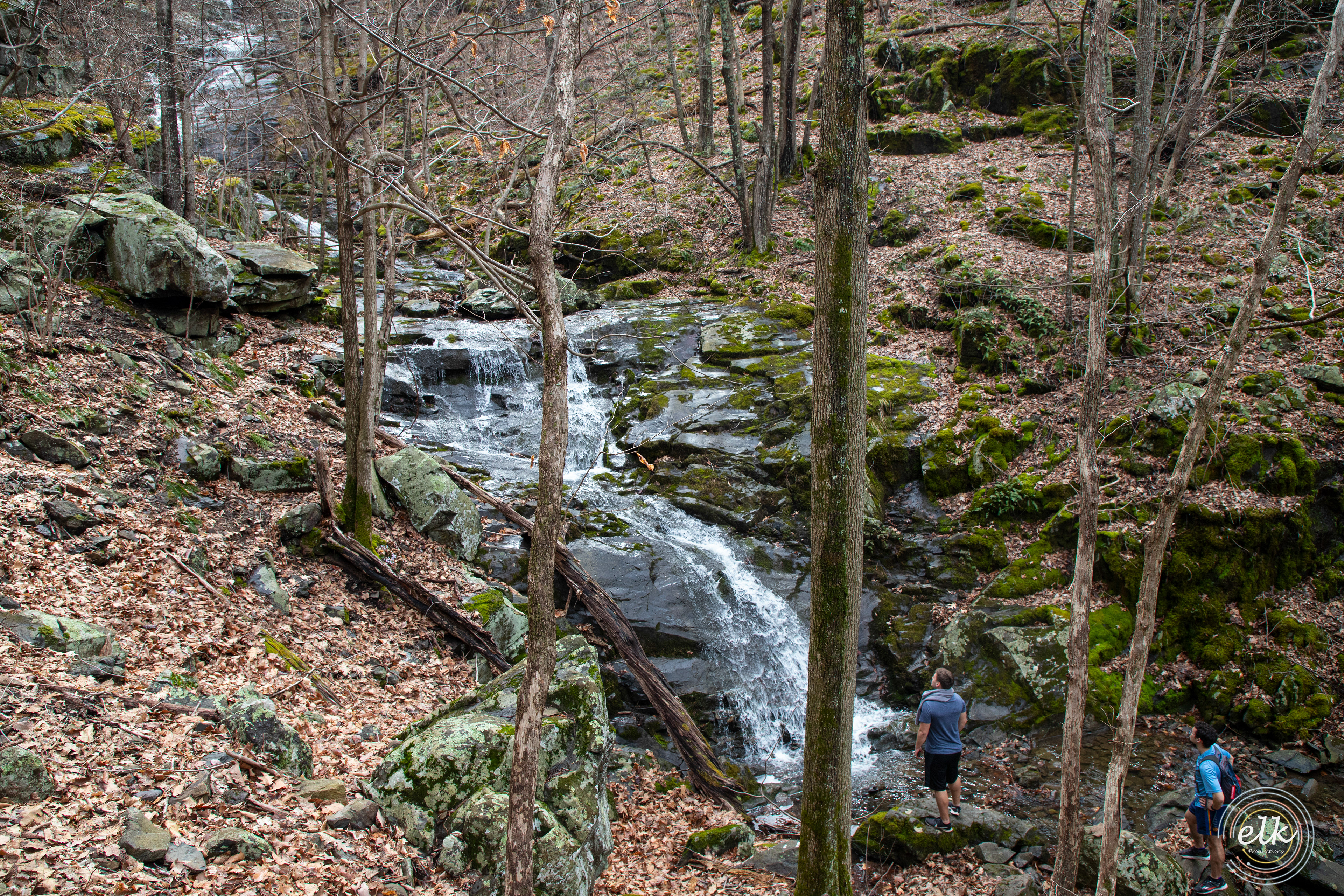 A waterfall's grandeur. Shenandoah NP, VA.