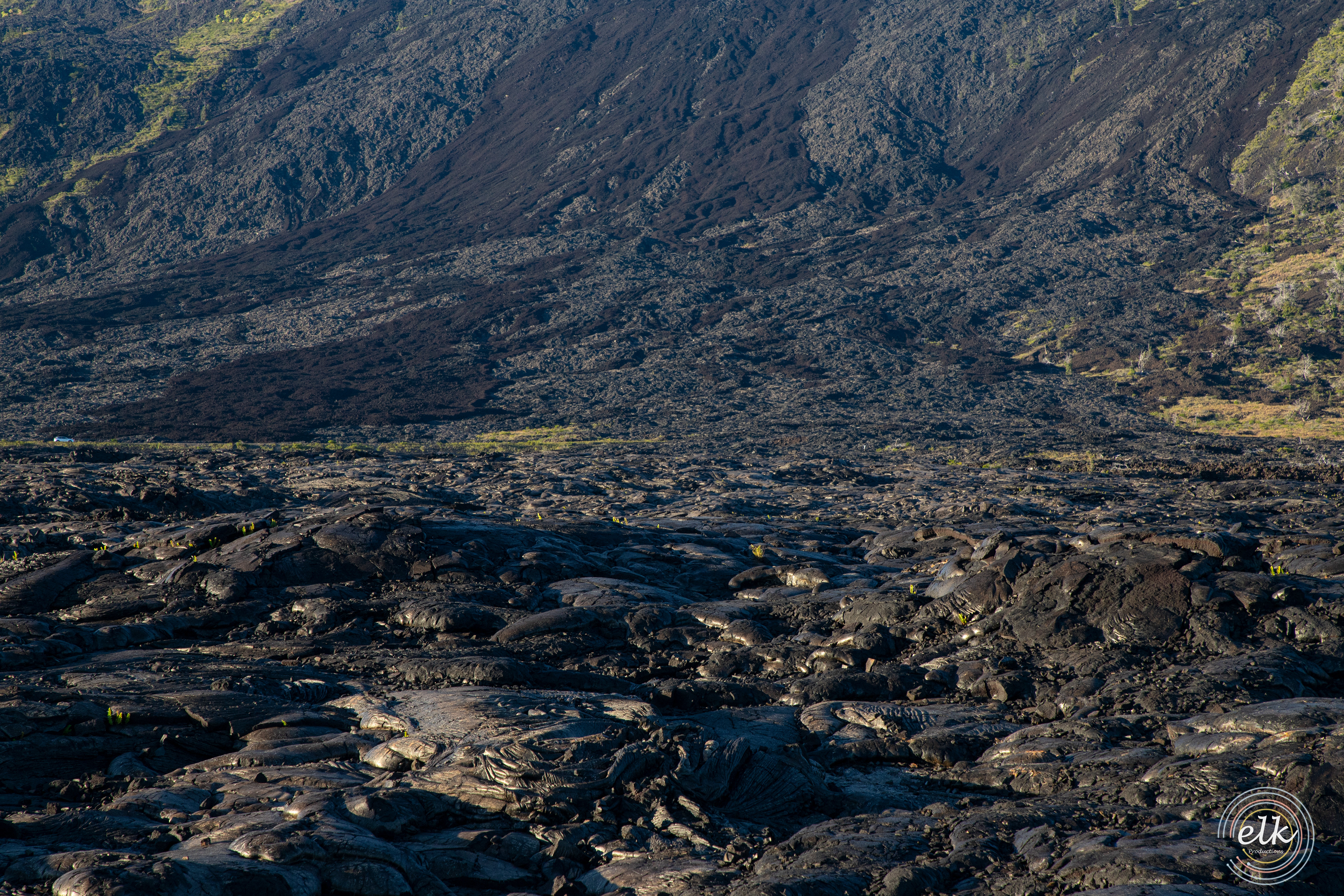 Lava's water colors. Hawaii Volcanoes NP, HI.