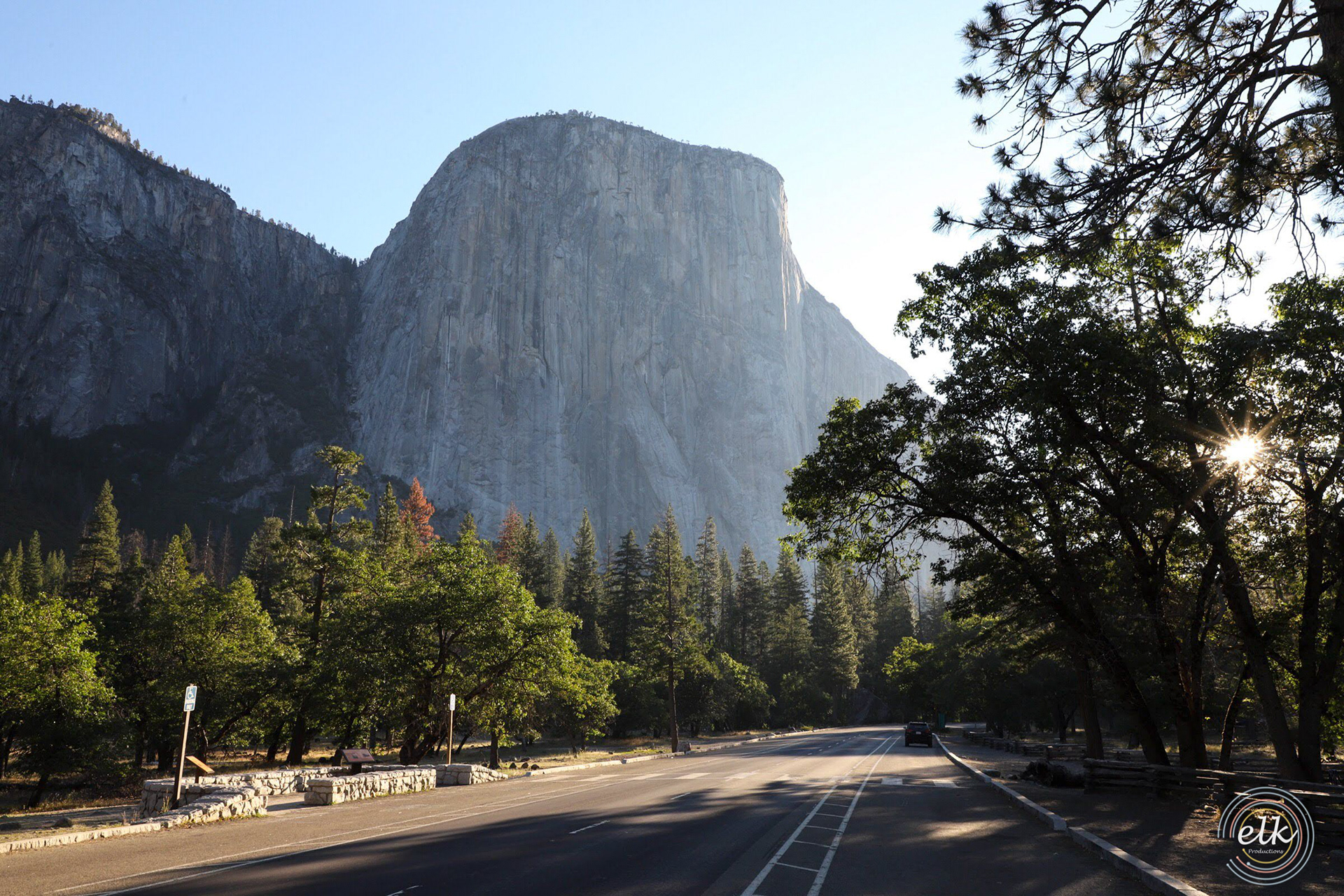 El Capitan in the early morning. Yosemite NP, CA.
