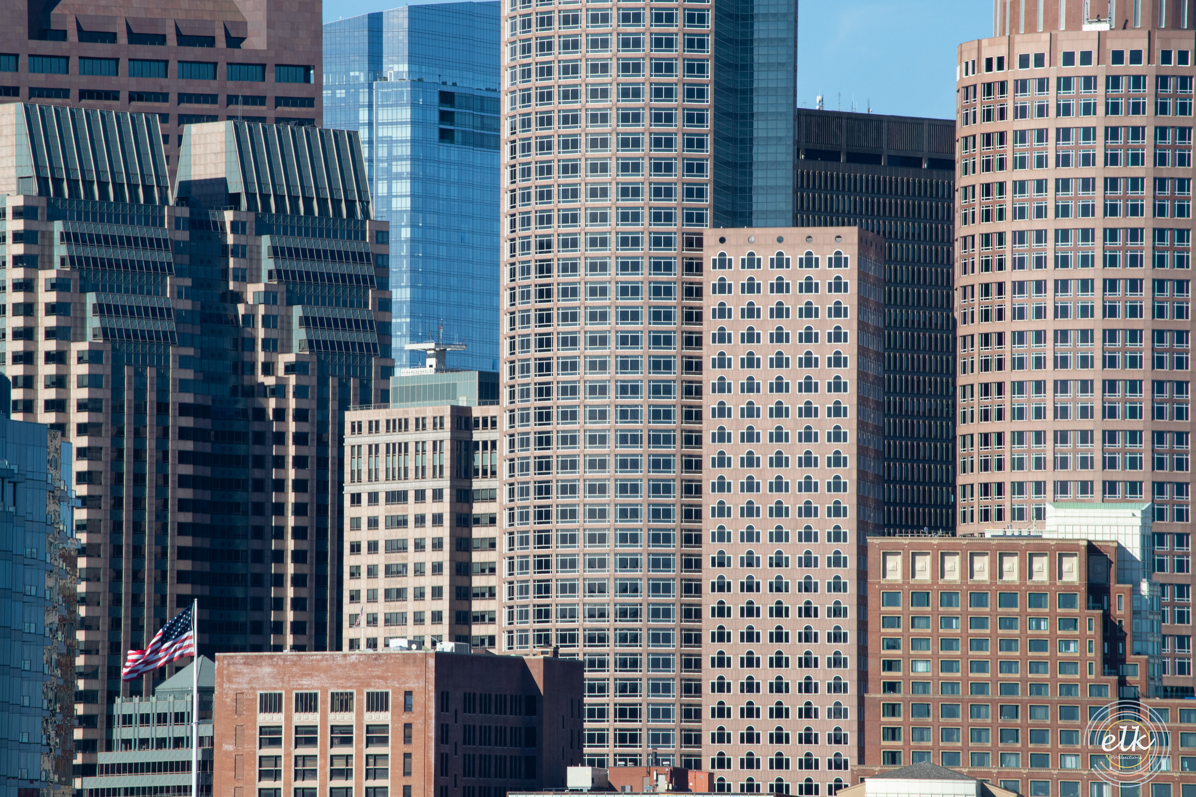 Boston skyline. Boston, MA.