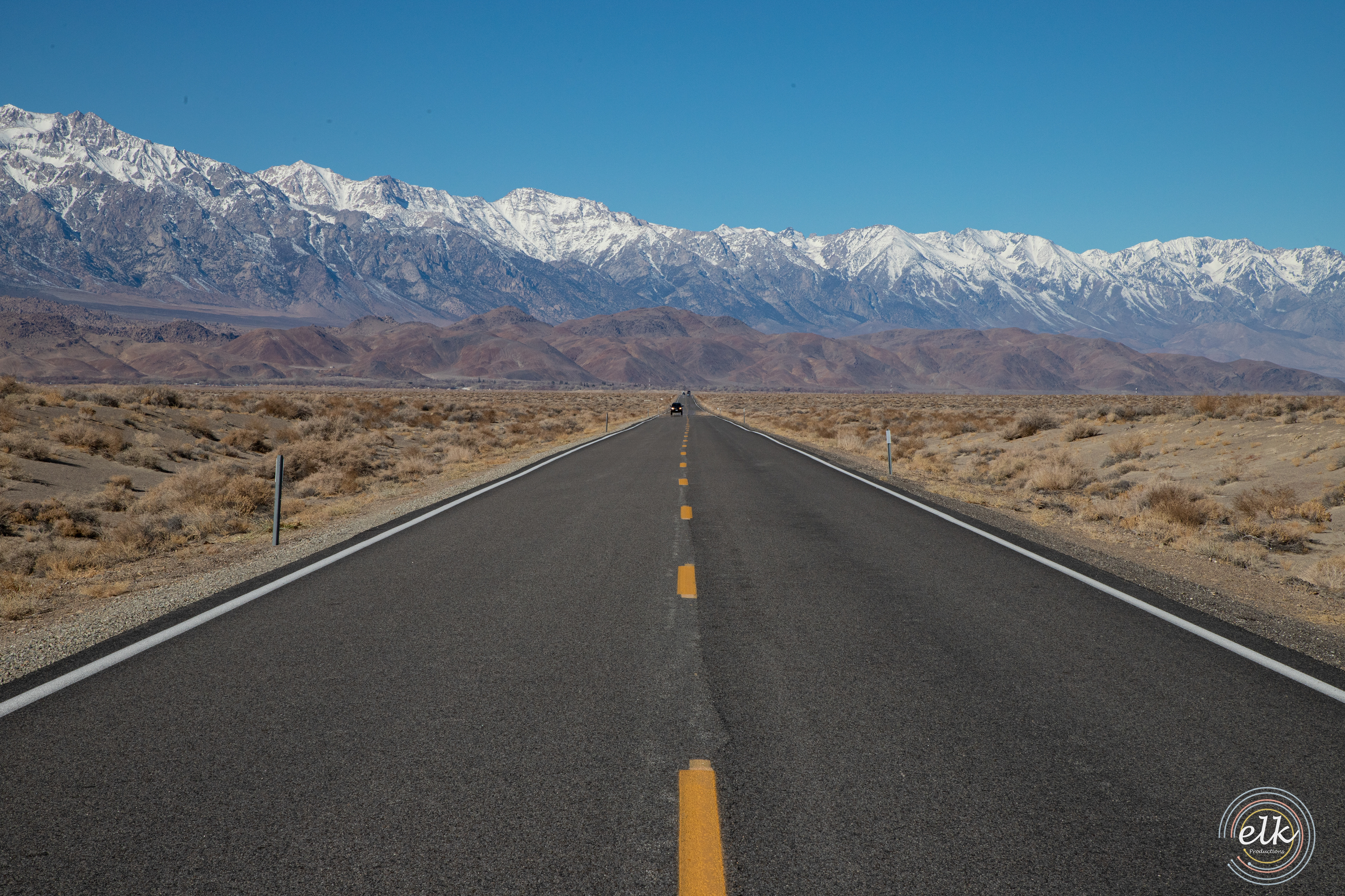 The High Sierras. Lone Pine, CA.
