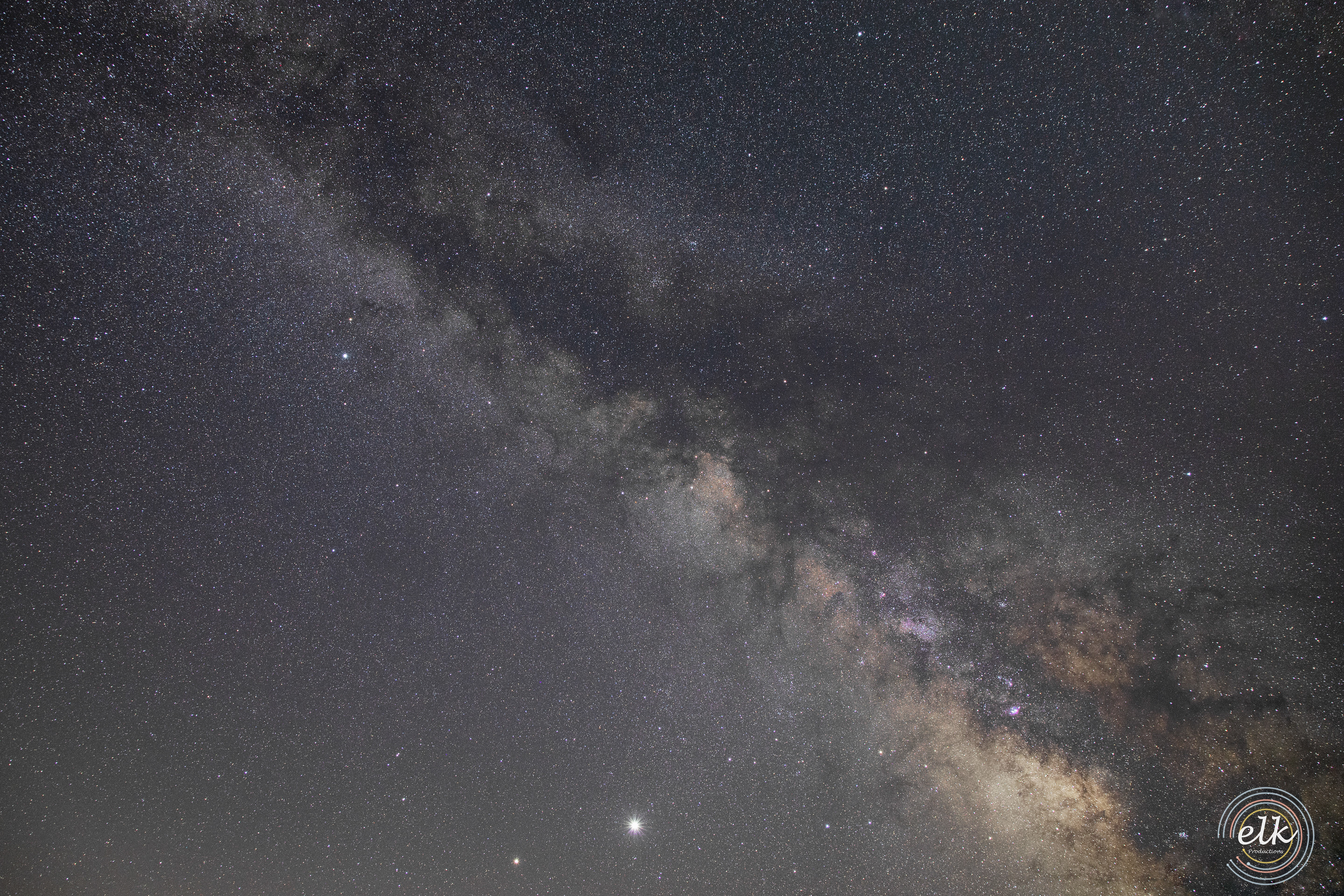 Milky Way nucleus. Shenandoah NP, VA.