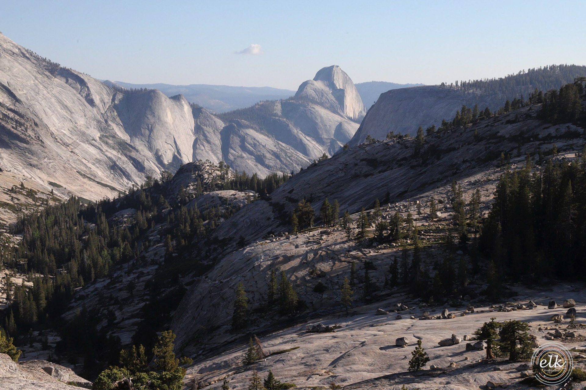 Half Dome from Olmsted Point. Yosemite NP, CA.