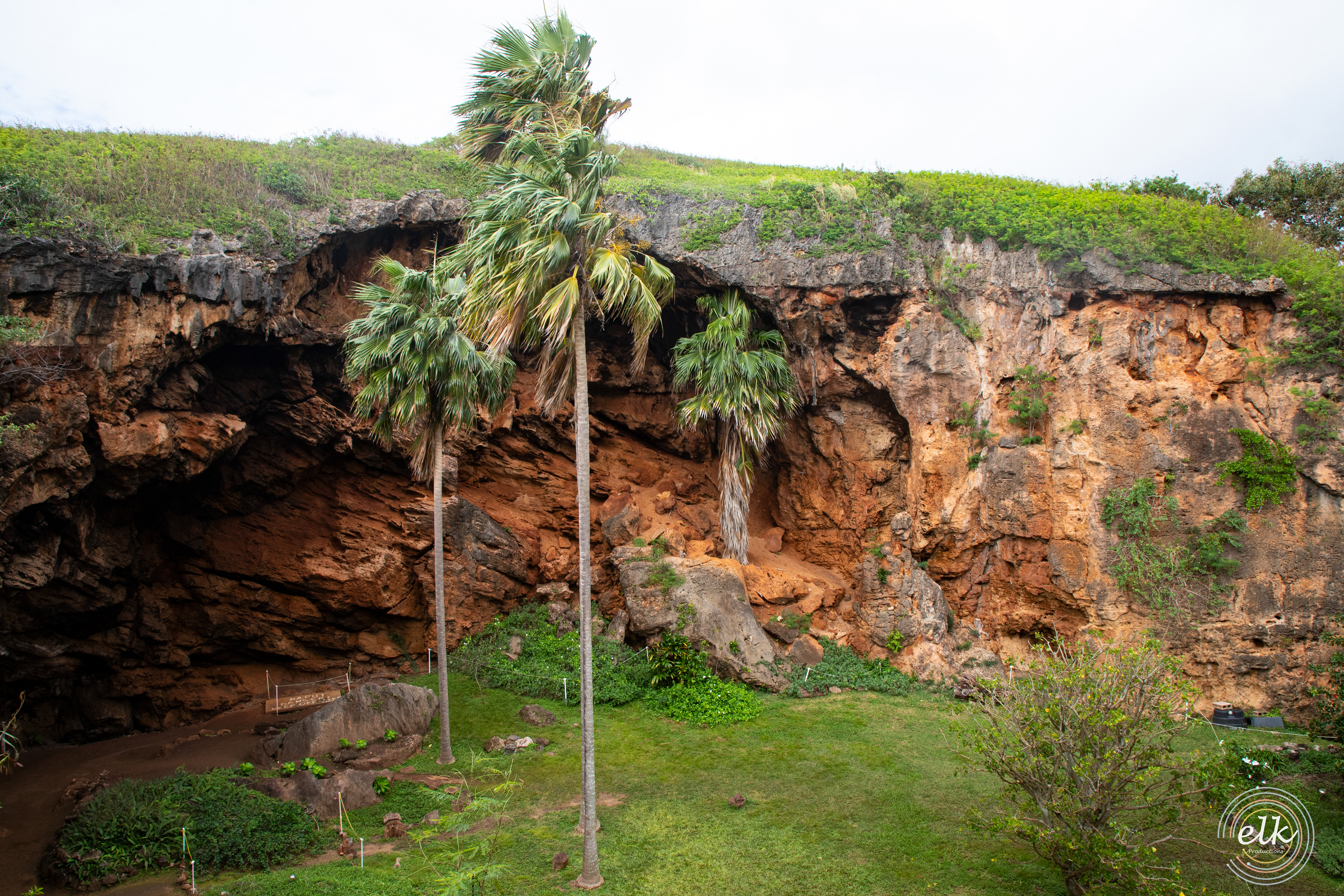 Hidden sinkhole. Kauai, HI.
