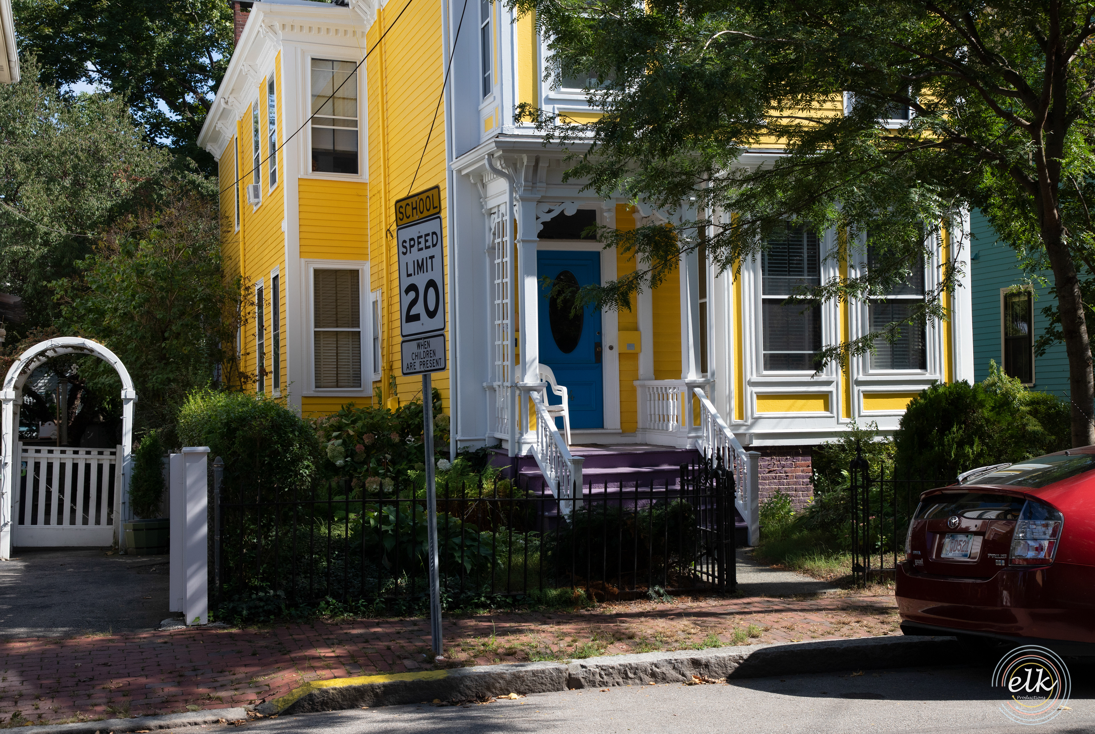Colorful neighborhood 2. Cambridge, MA.