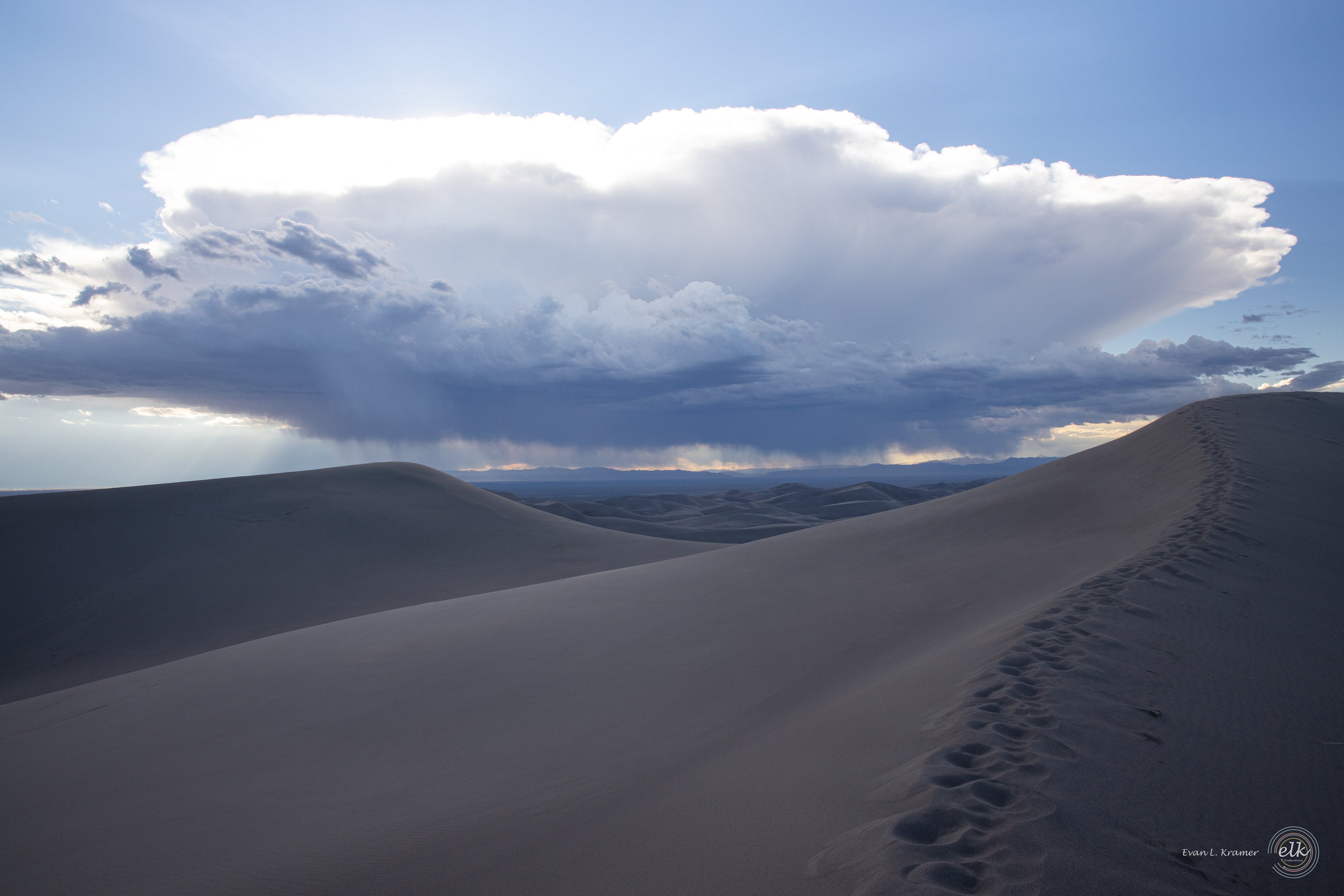 Weather patterns. Great Sand Dunes NP, CO.