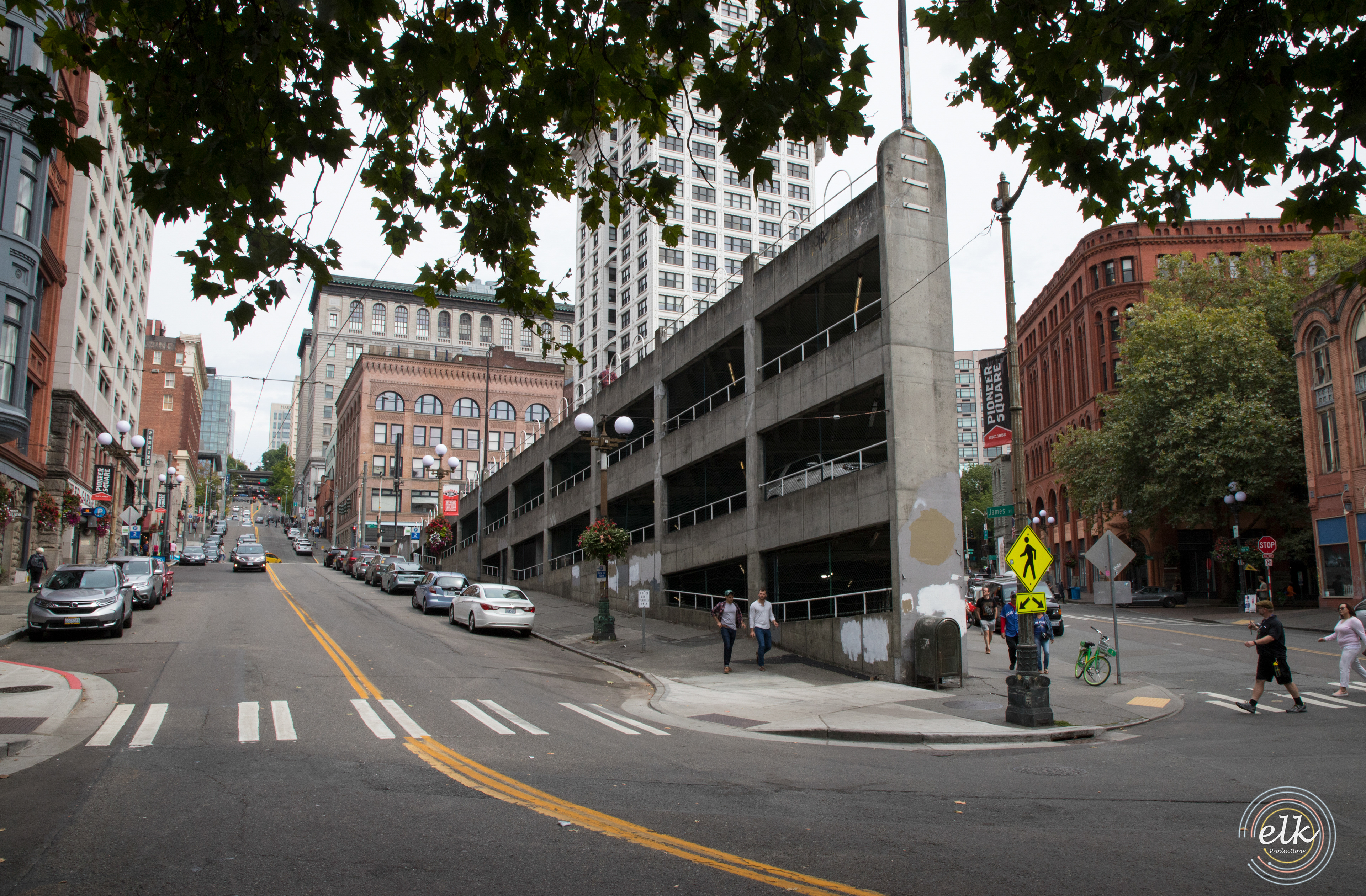 Parking garage. Seattle, Washington.