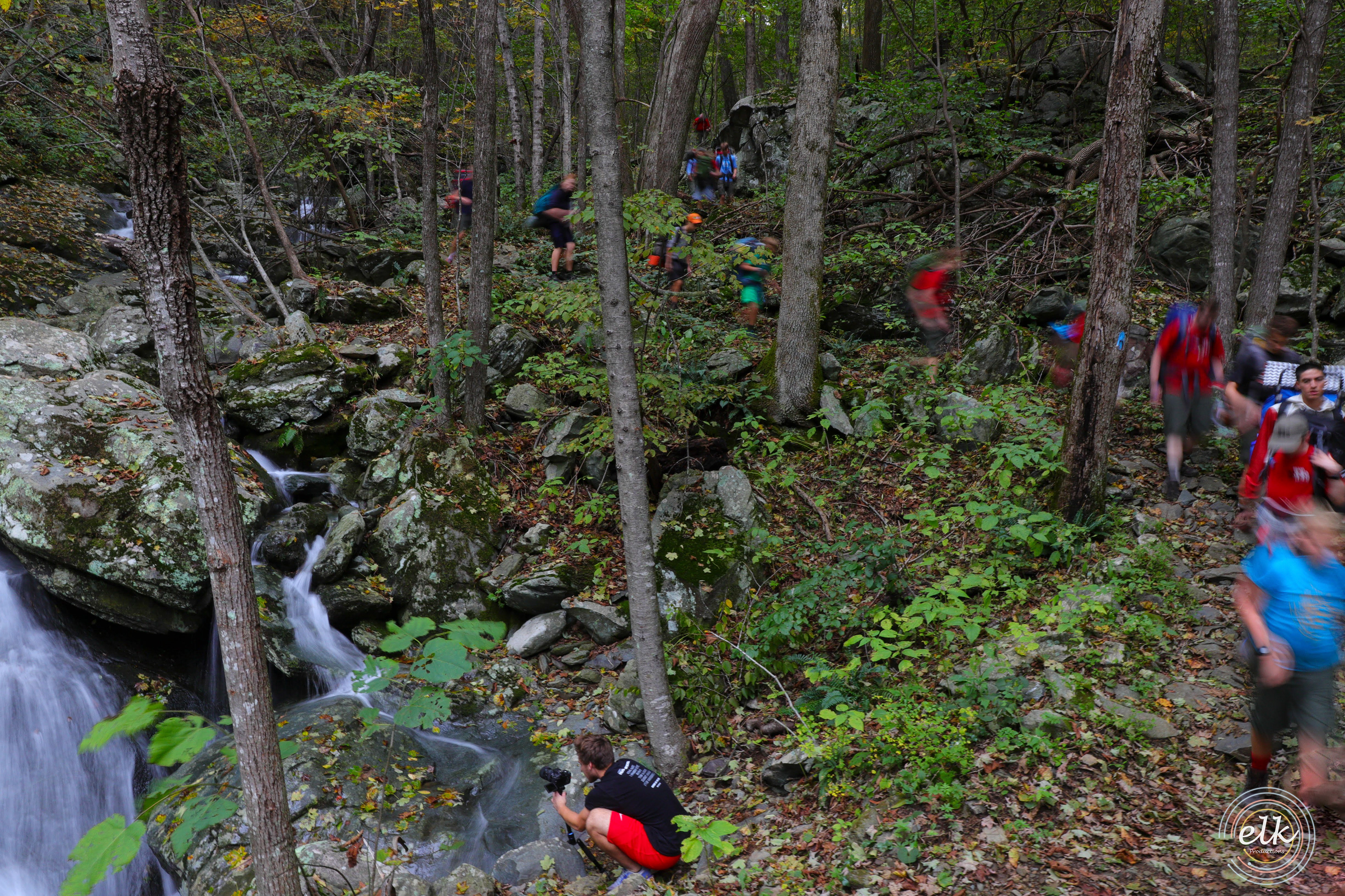 Trail motion. Shenandoah NP, WV