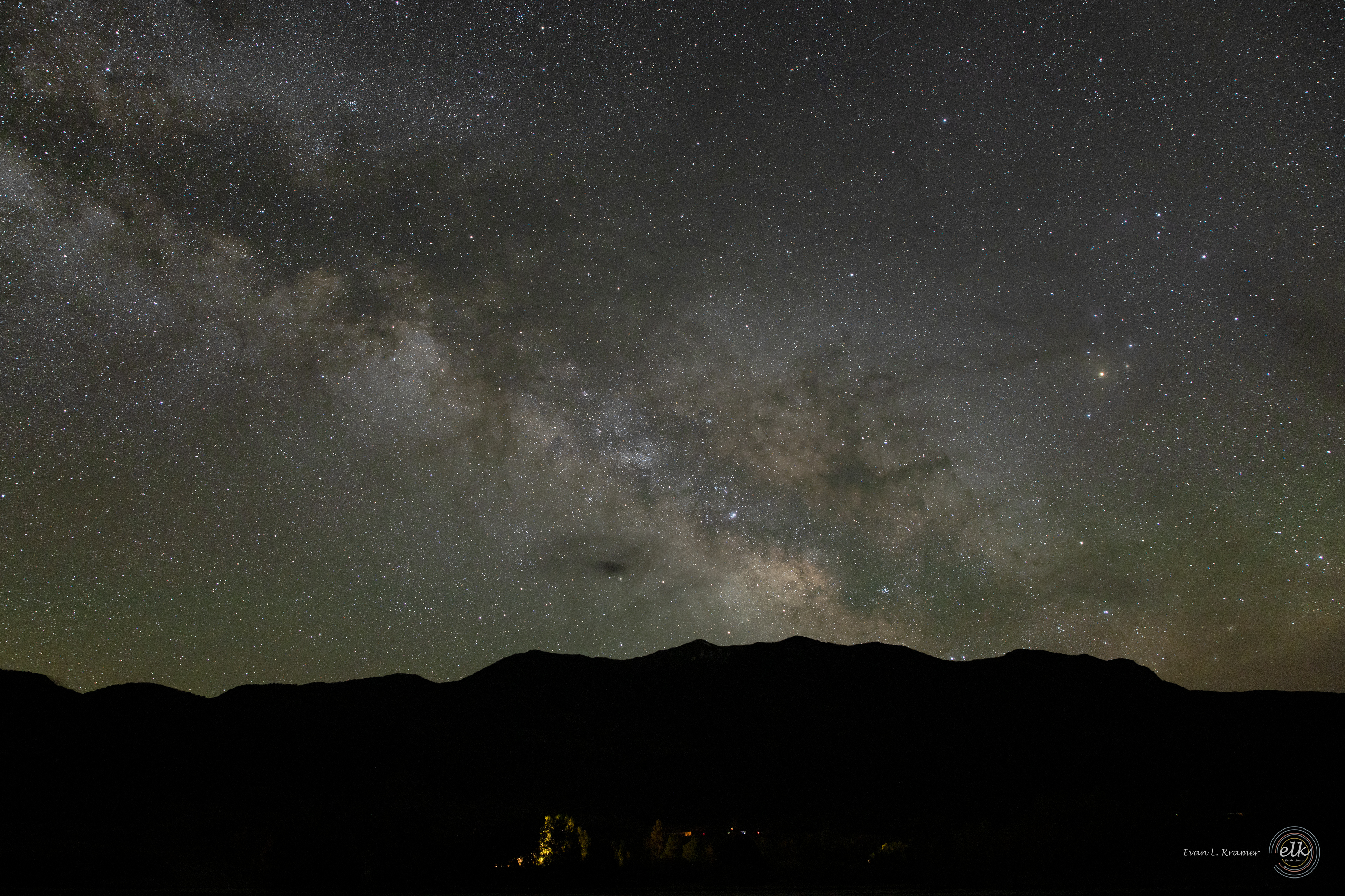 Milky Way over the dunes. Great Sand Dunes NP, CO.