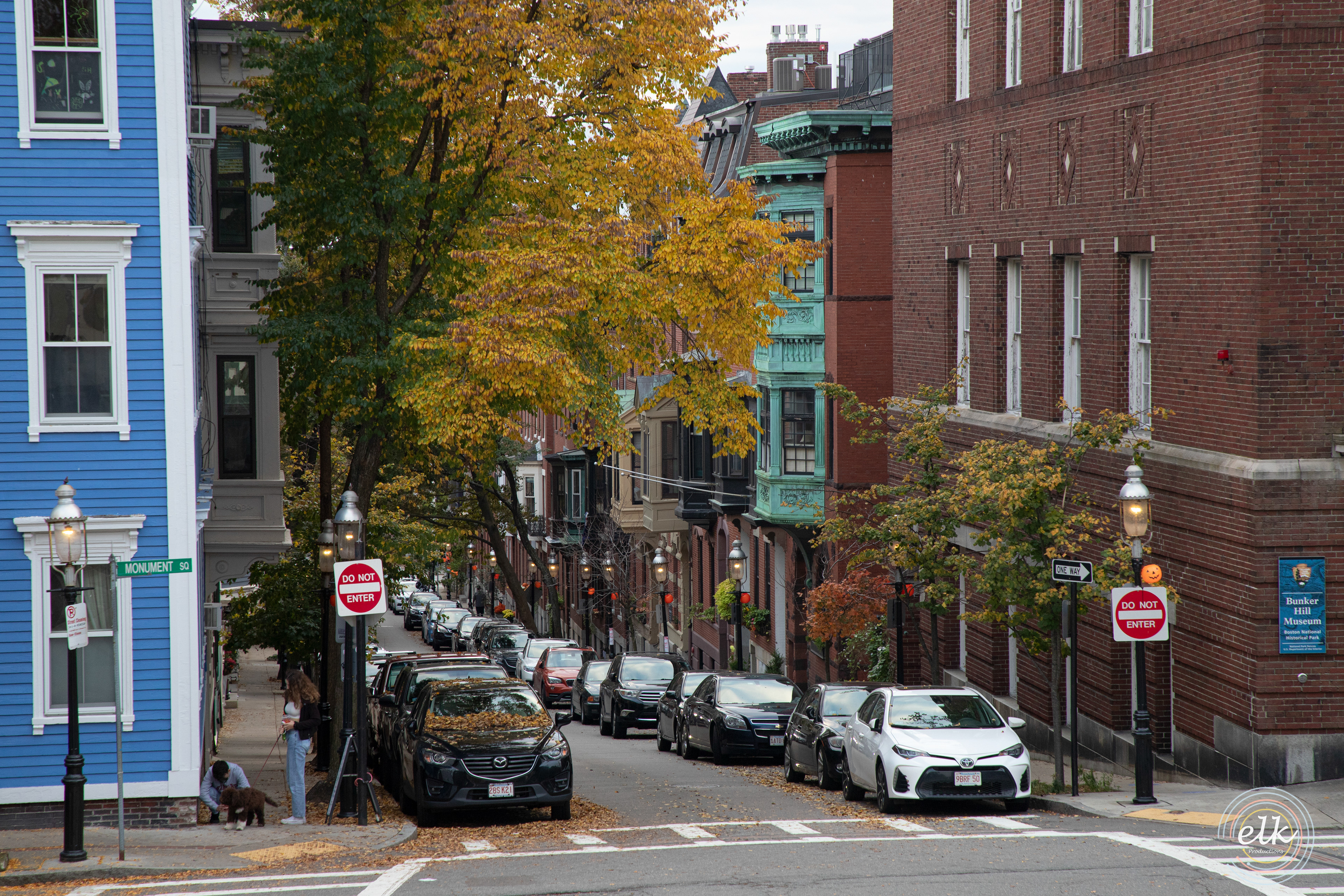 Boston street. Boston, MA.