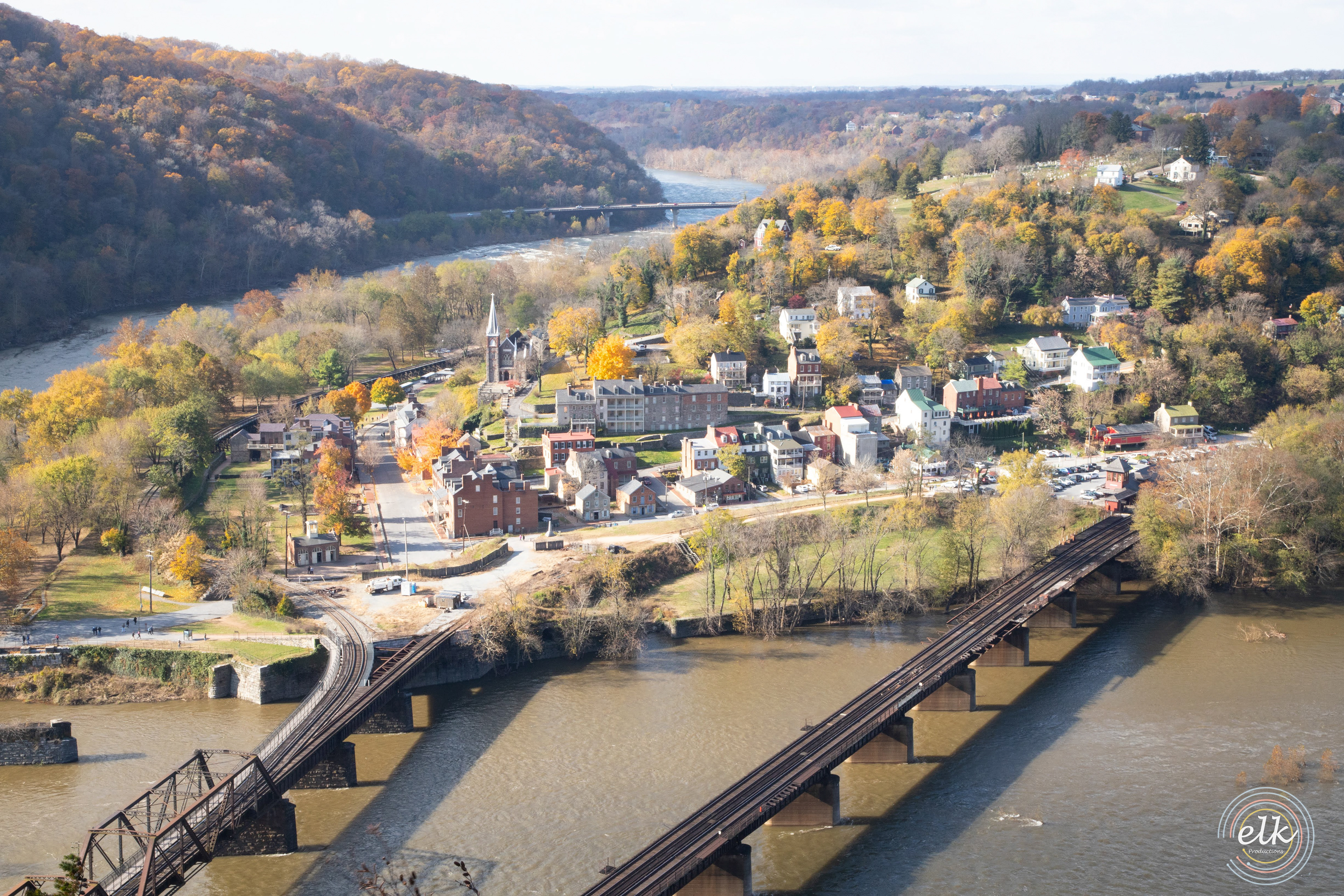 Fall colors. Harper's Ferry, MD.
