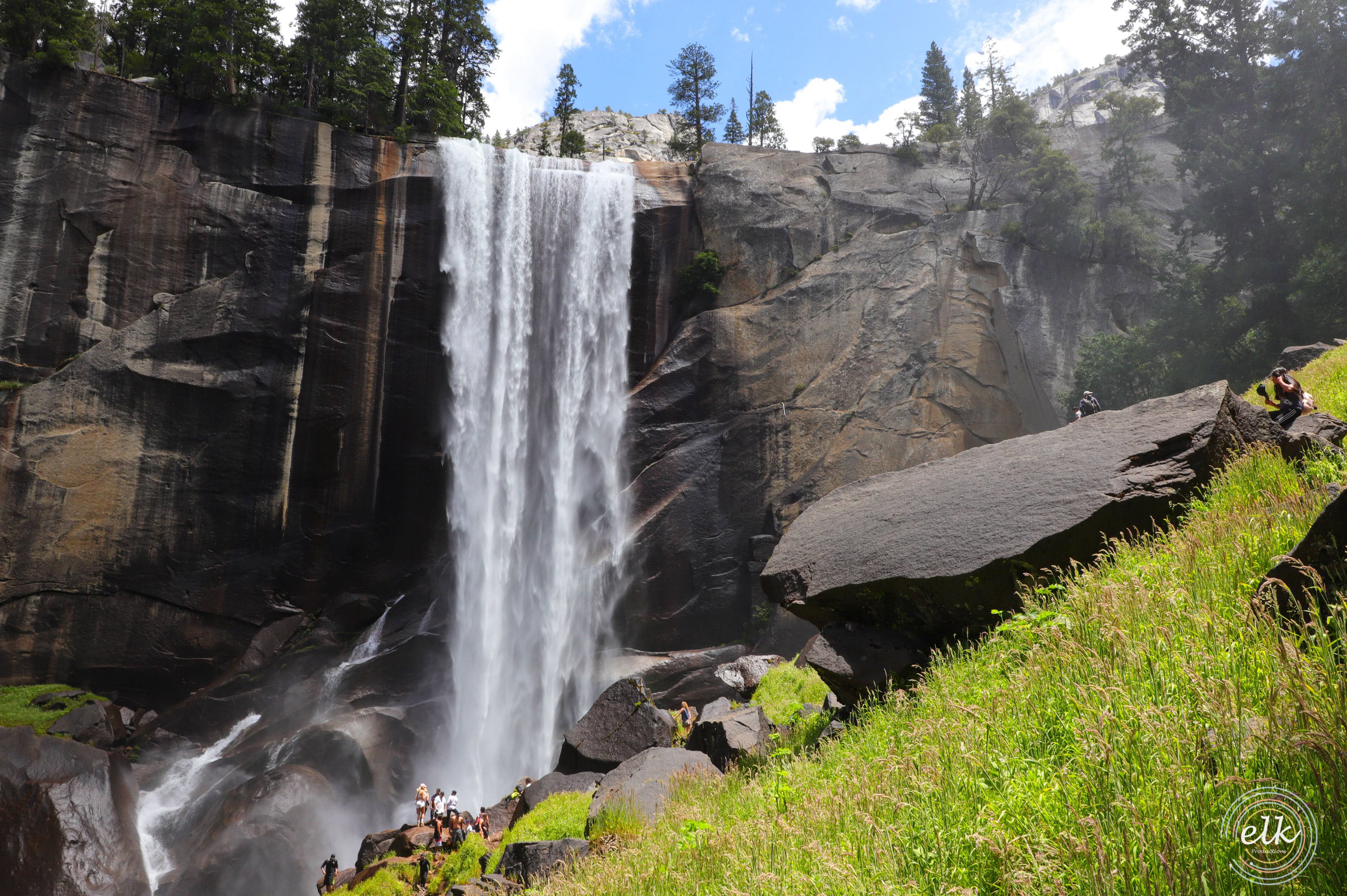 Vernal Falls. Yosemite NP, CA.