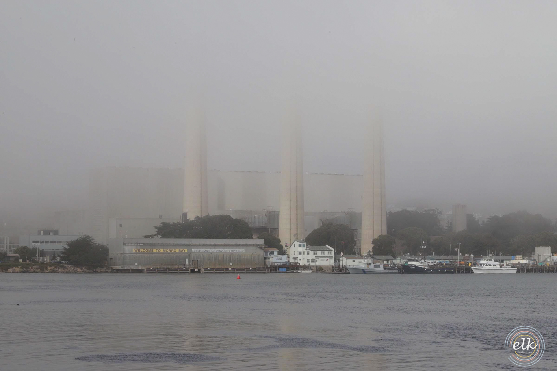 Midday fog. Morro Bay, CA.