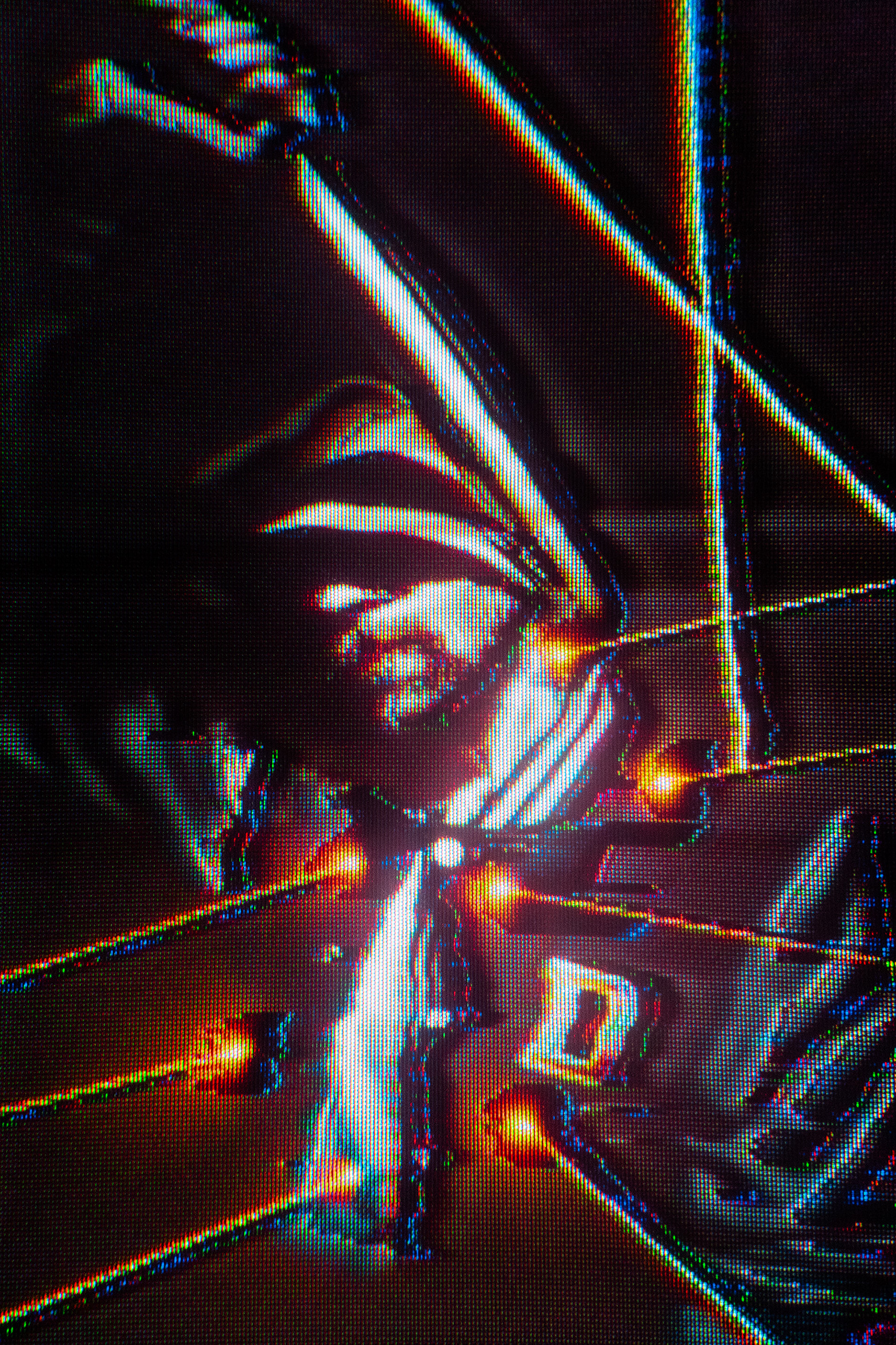 Selfportrait glitch