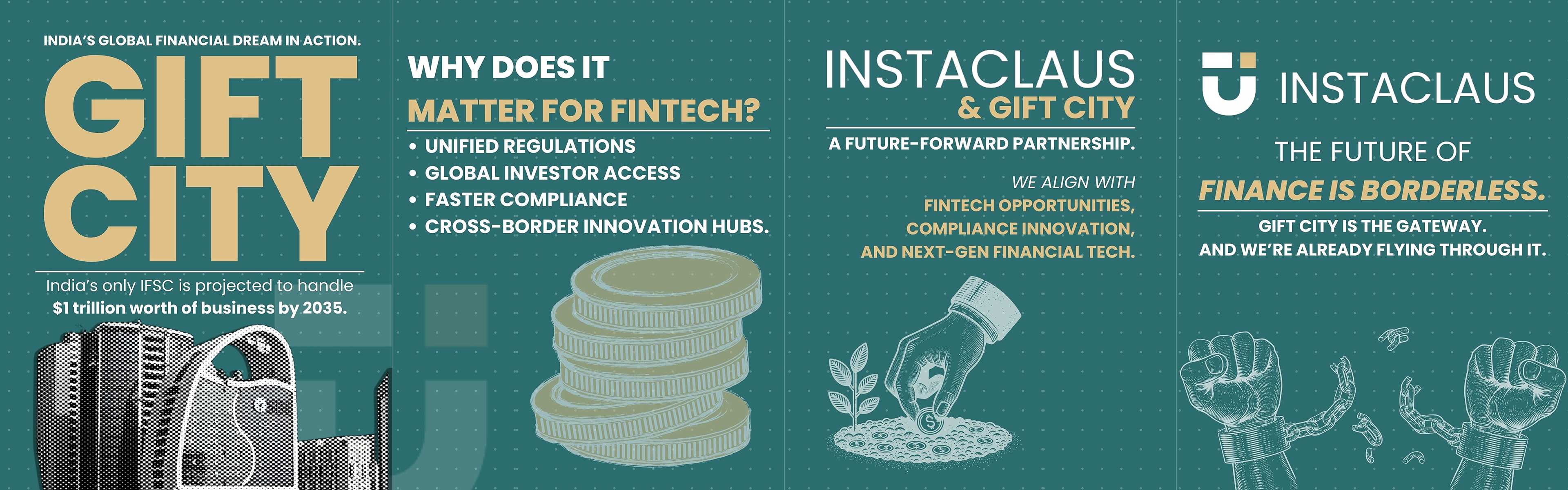 Ideation: Simplified complex fintech concepts into visually engaging and informative graphics. Why it works: The clarity and structure make the content easy to understand and engaging.