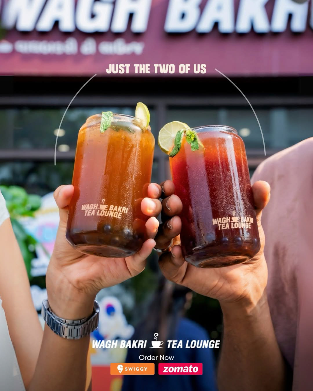 Ideation: Captured a casual “togetherness” moment to make the product feel social and refreshing. Why it works: The human element adds relatability, making the brand feel approachable.