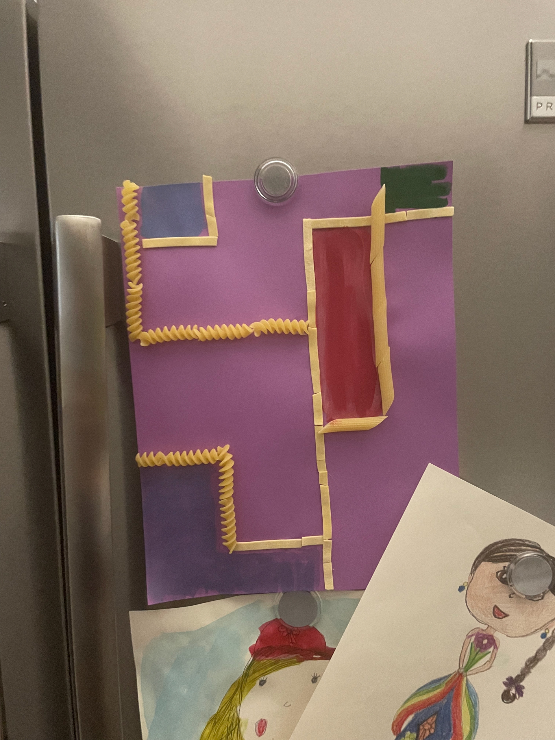 "Revelatory" Macaroni Art