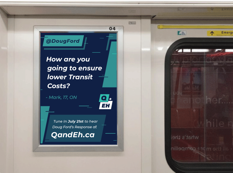 Subway Advertisement