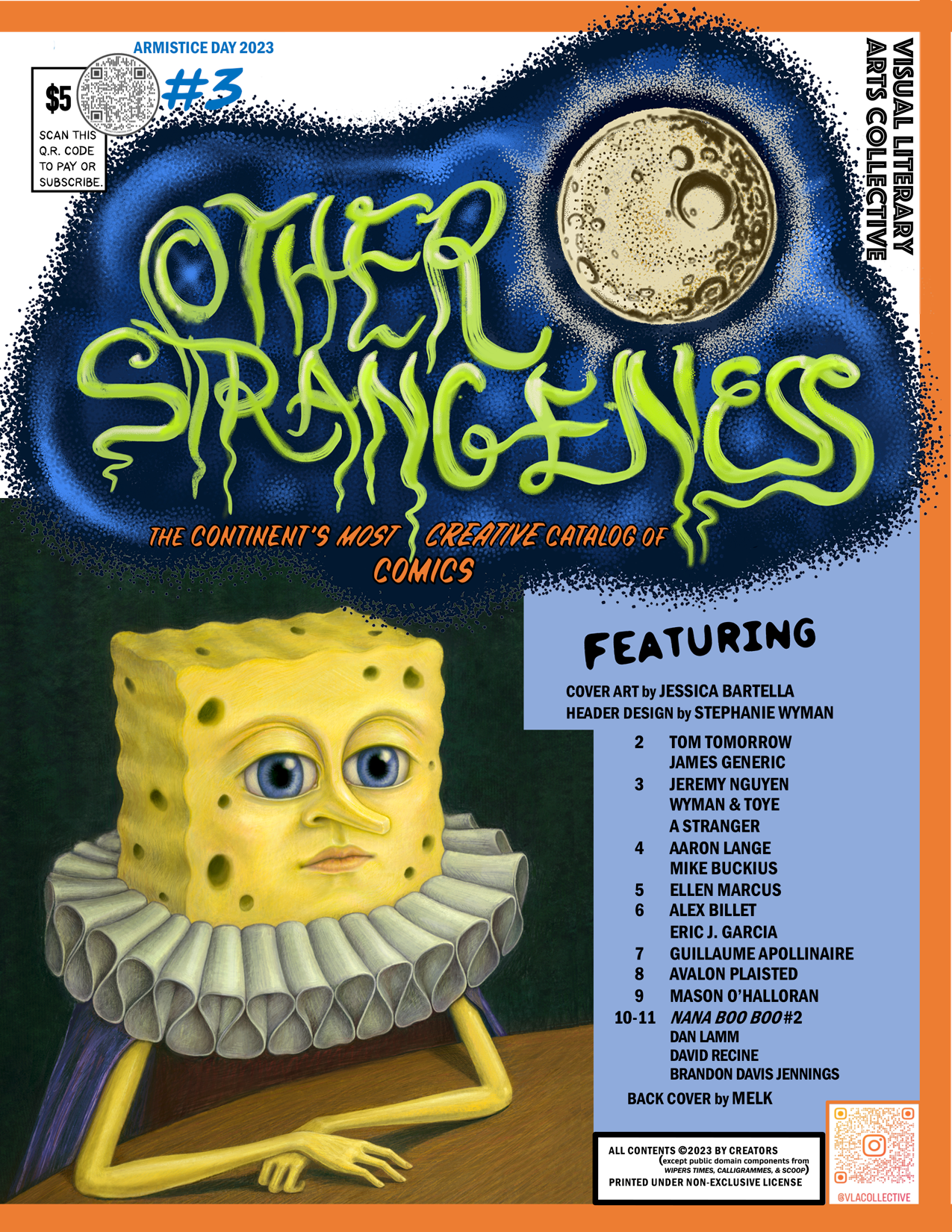 Cover of publication 'Other Strangeness' - Issue #3, 2023