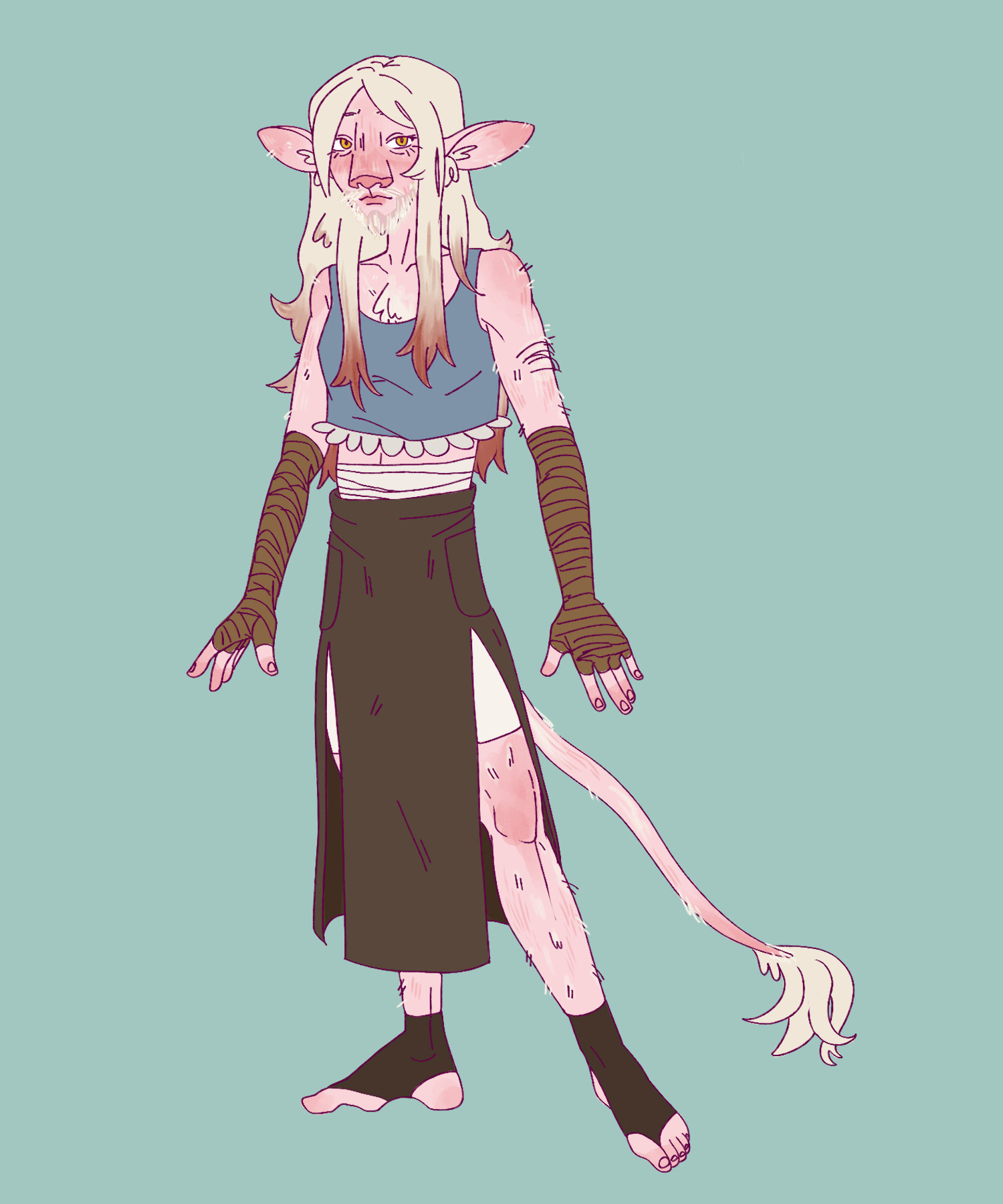 Aubergine Fullbody
