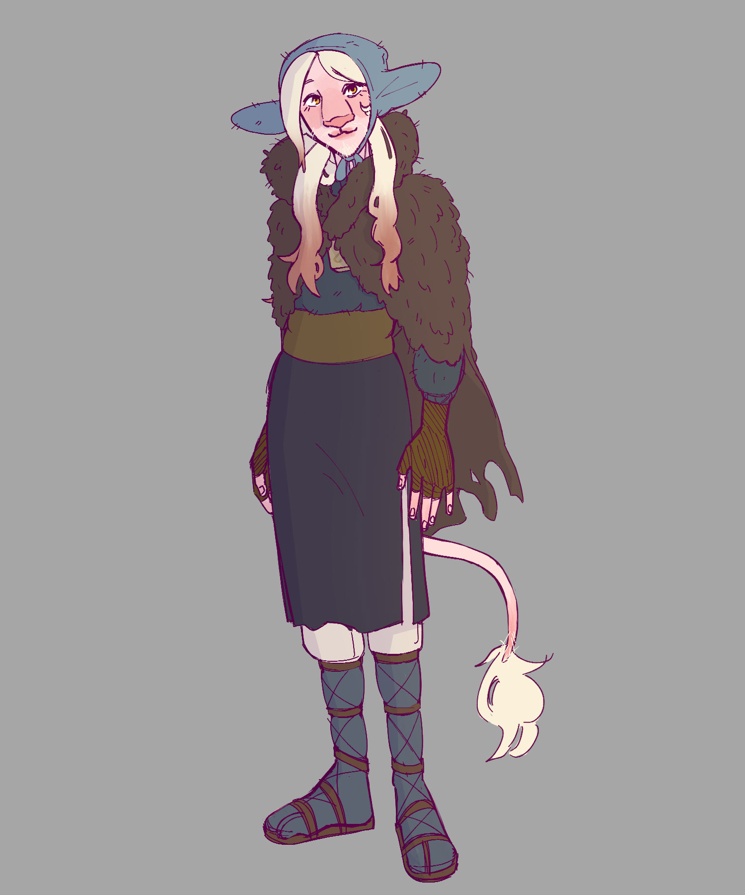 Aubergine's Winter Look