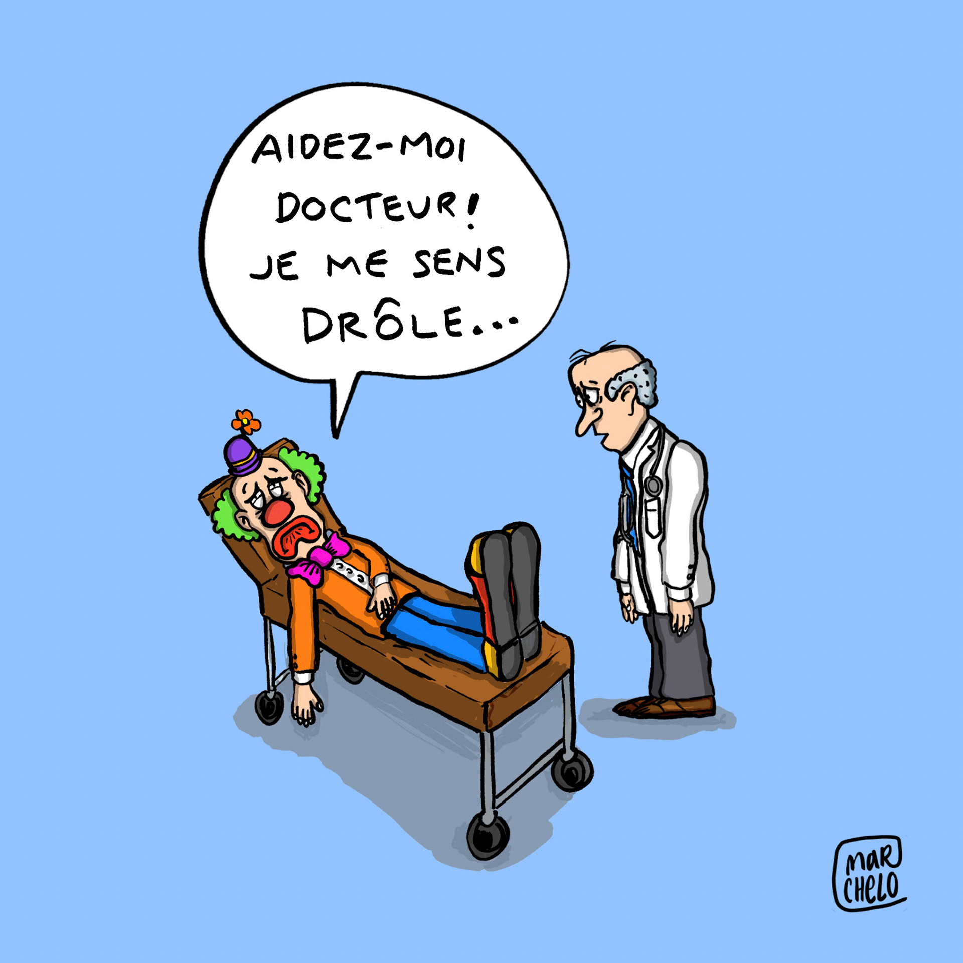 Help me Doctor! I feel funny , Personal project, 2024